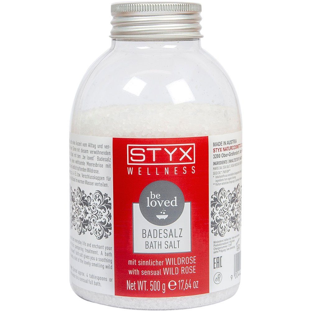 STYX NATURCOSMETICS GmbH Badesalz Be loved Wildrose, 500 g