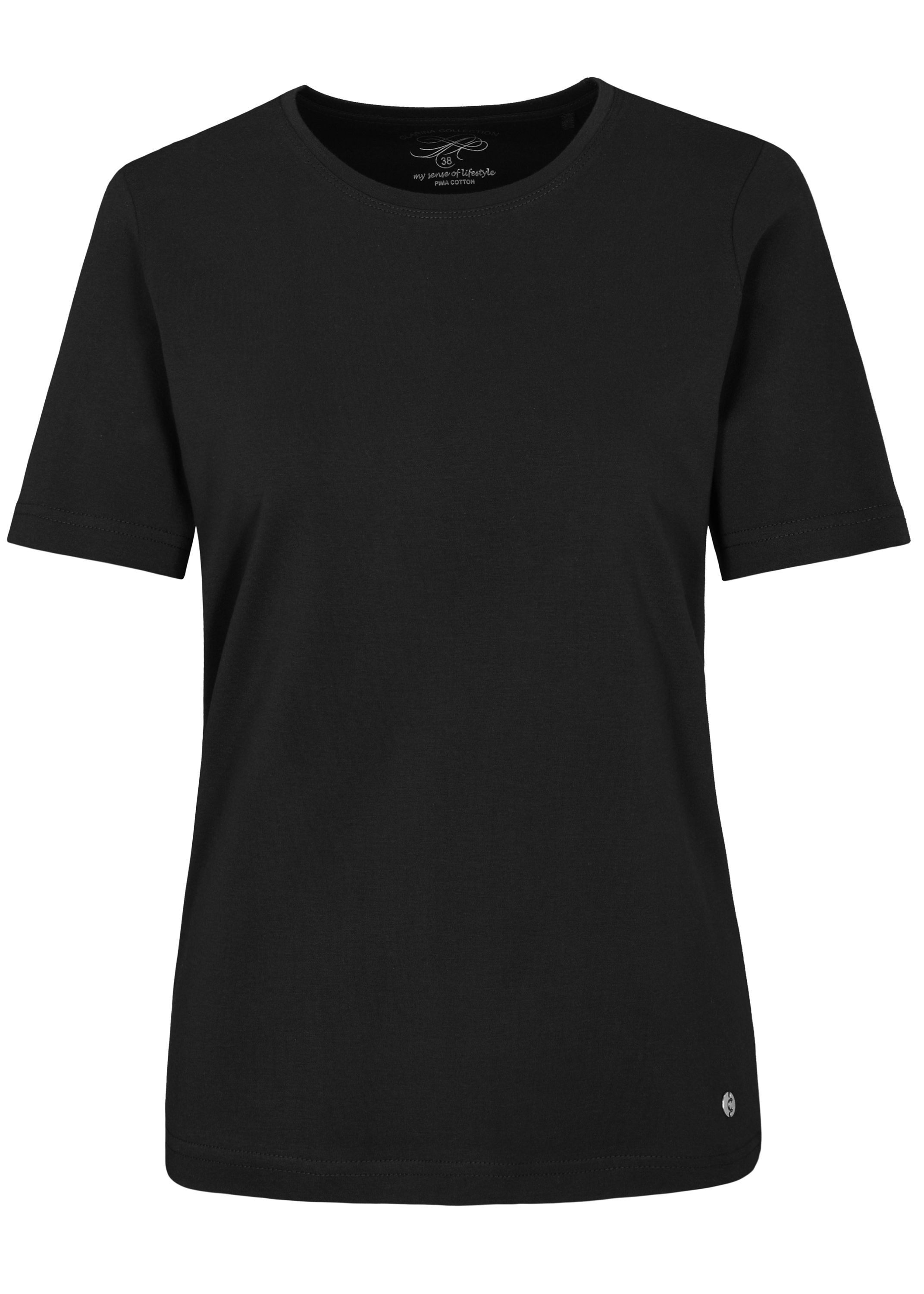Clarina Rundhalsshirt HAGEN Pima Cotton Interlock