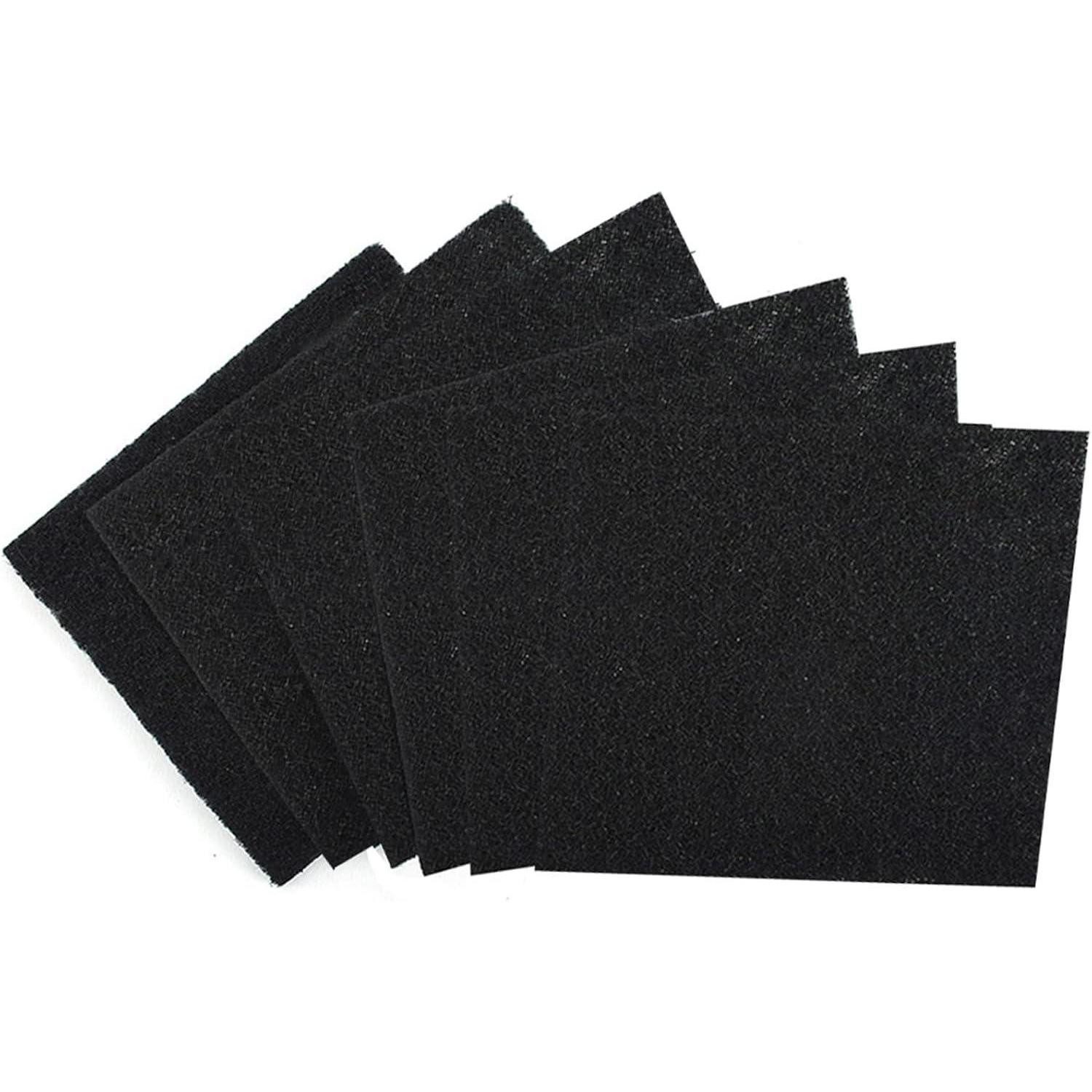 Tokaneit Schutzkragen Carbon Aktivkohlefilter für Katzentoilette und Küche 6 Stück