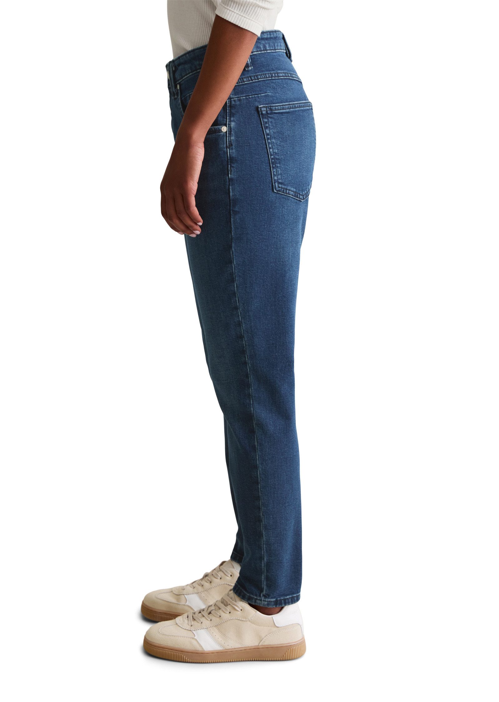 Marc O'Polo DENIM Boyfriend-Jeans aus Organic Cotton-Mix günstig online kaufen