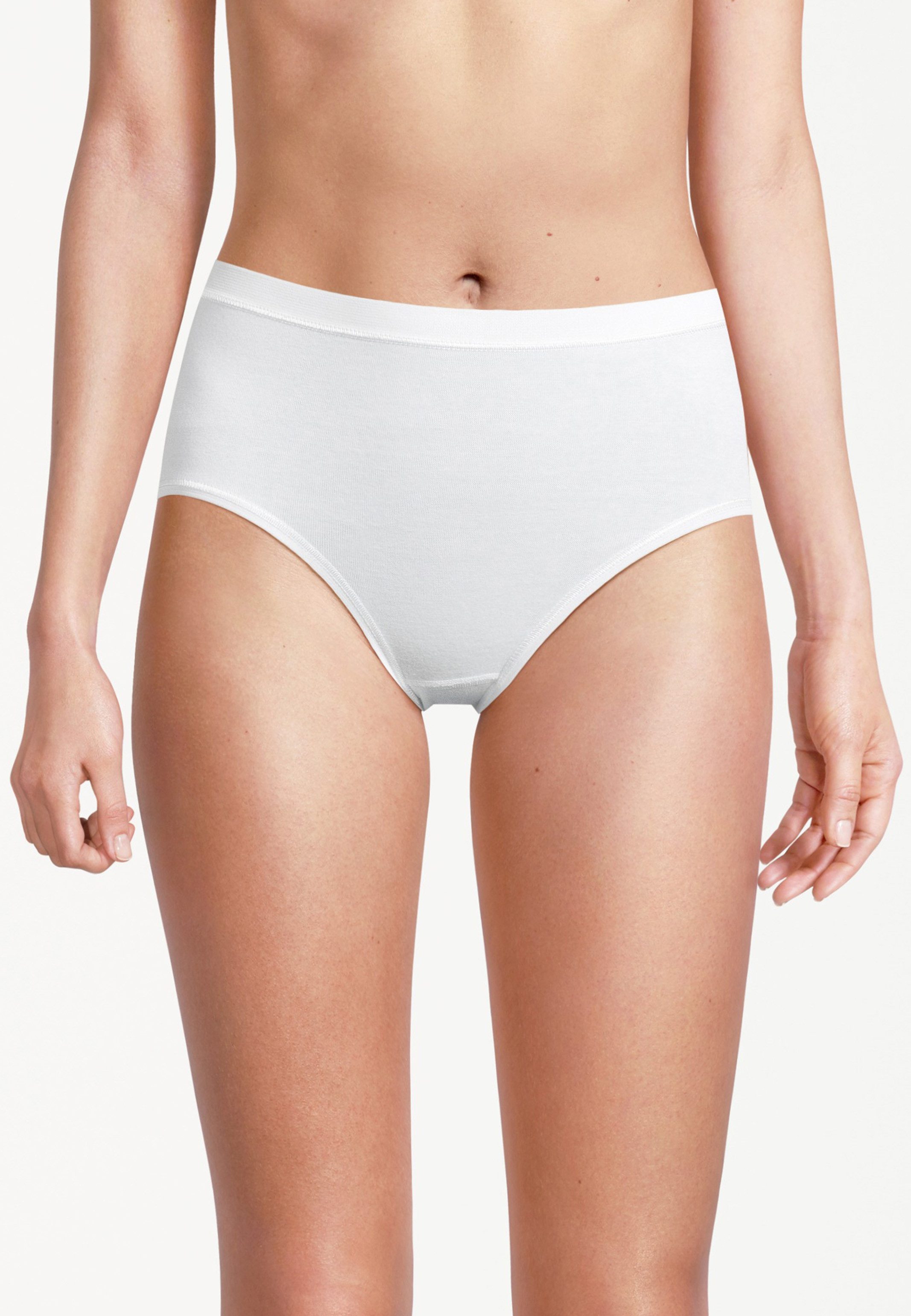 conta Maxislip 3er Pack Feinripp (Spar-Set, 3-St) Maxi Slip - Baumwolle - Atmungsaktiv - Weiche Feinripp-Qualität