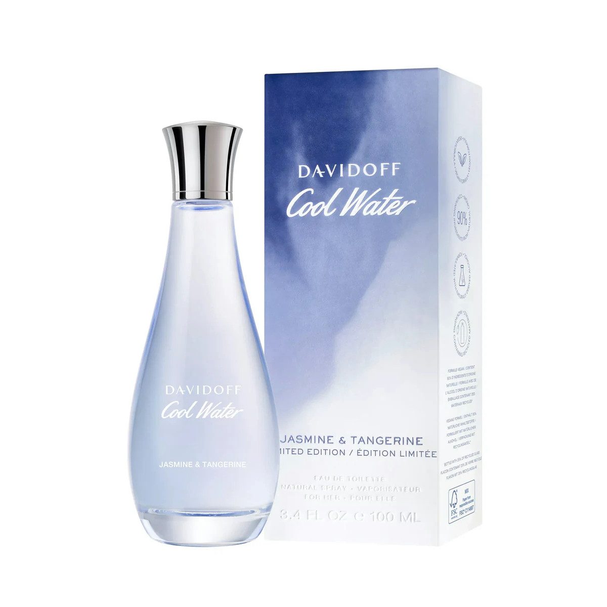 DAVIDOFF Eau de Toilette Davidoff Cool Water Jasmine & Tangerine Eau de Toilette Spray Damen