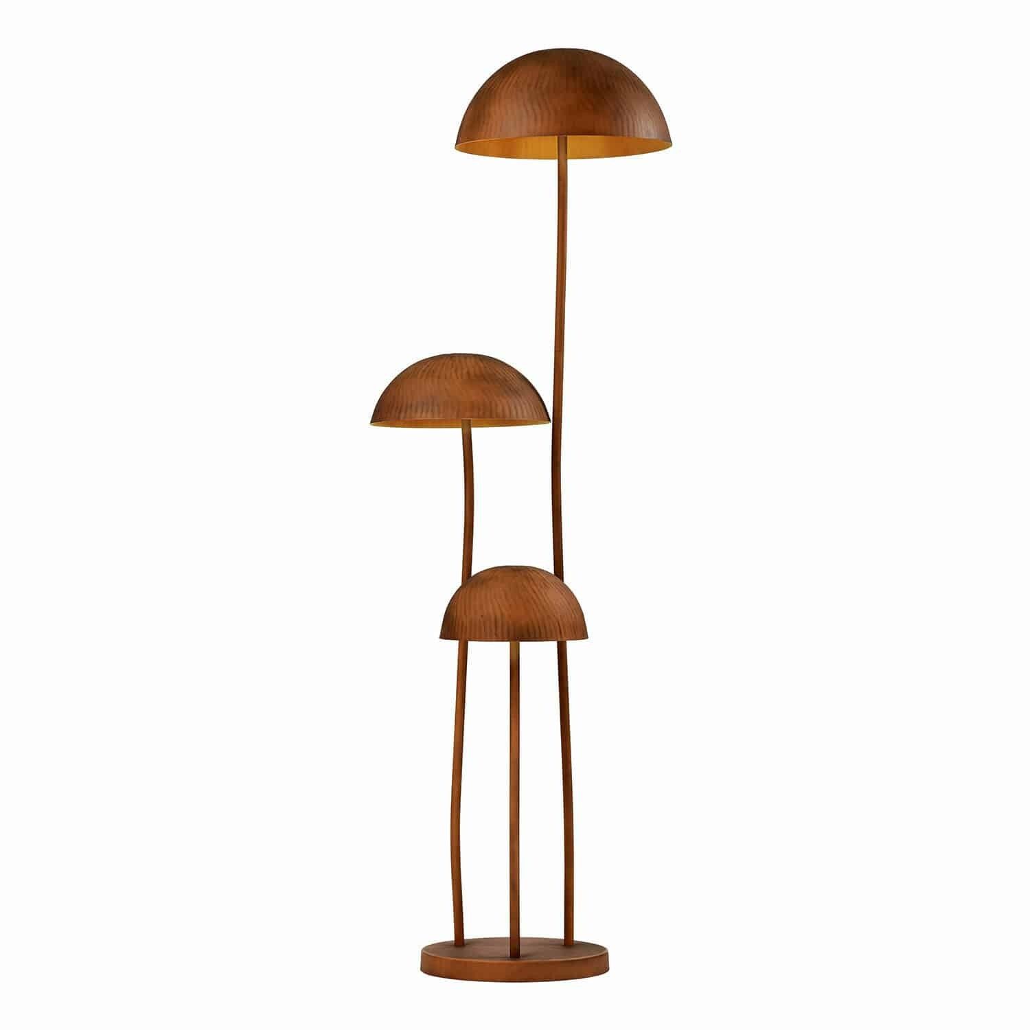 Mirabeau Stehlampe Stehlampe Harvelle braun
