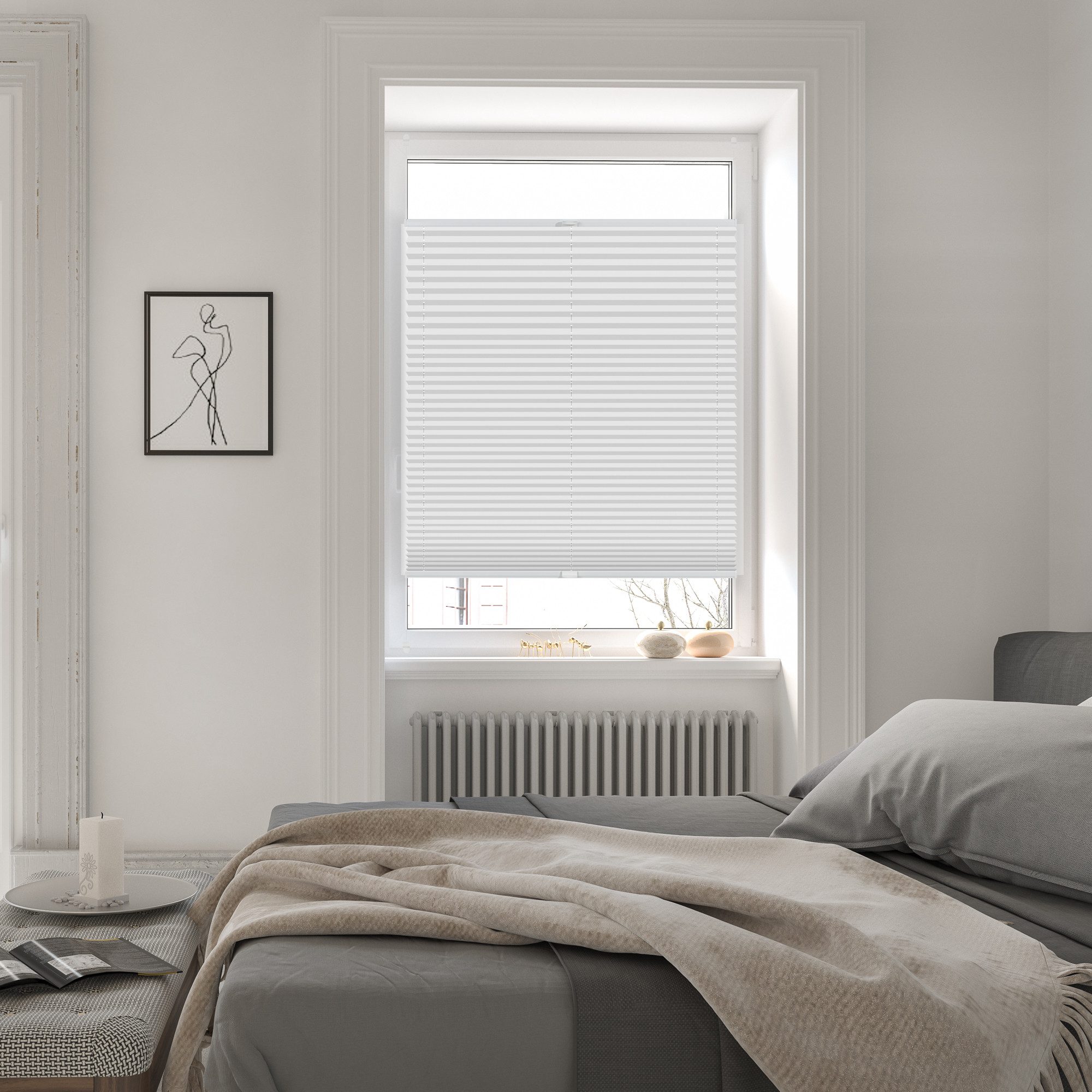 Roomy Plissee Plissee, verdunkelnd, verspannt, Klemmbar günstig online kaufen