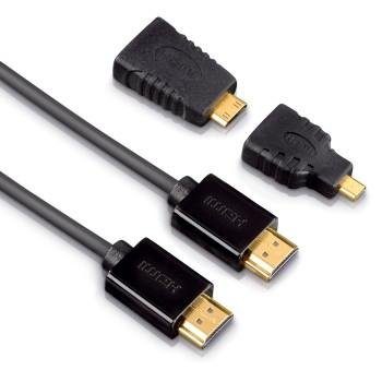 HDMI-Kabel, High (150 m Speed HDMI, Hama cm) mit HDMI™-Kabel HDMI™-Adapter HDMI-Kabel Ethernet,1,50 +2