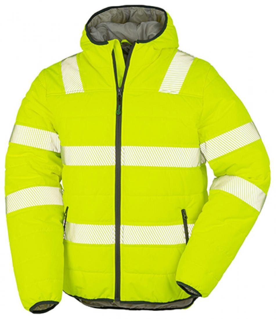 Result Arbeitsjacke Recycled Ripstop Padded Safety Jacket - Arbeitsjacke