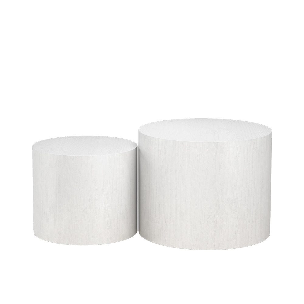 Vicco Couchtisch Giva, Weiß, 48 x 48 cm günstig online kaufen