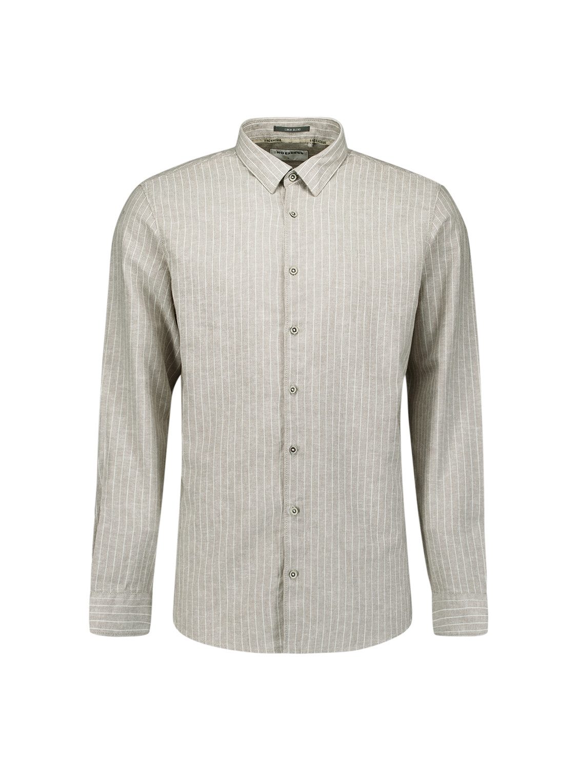 Leinenhemd Langarm Hemd Leinen No Excess - Shirt With Linen