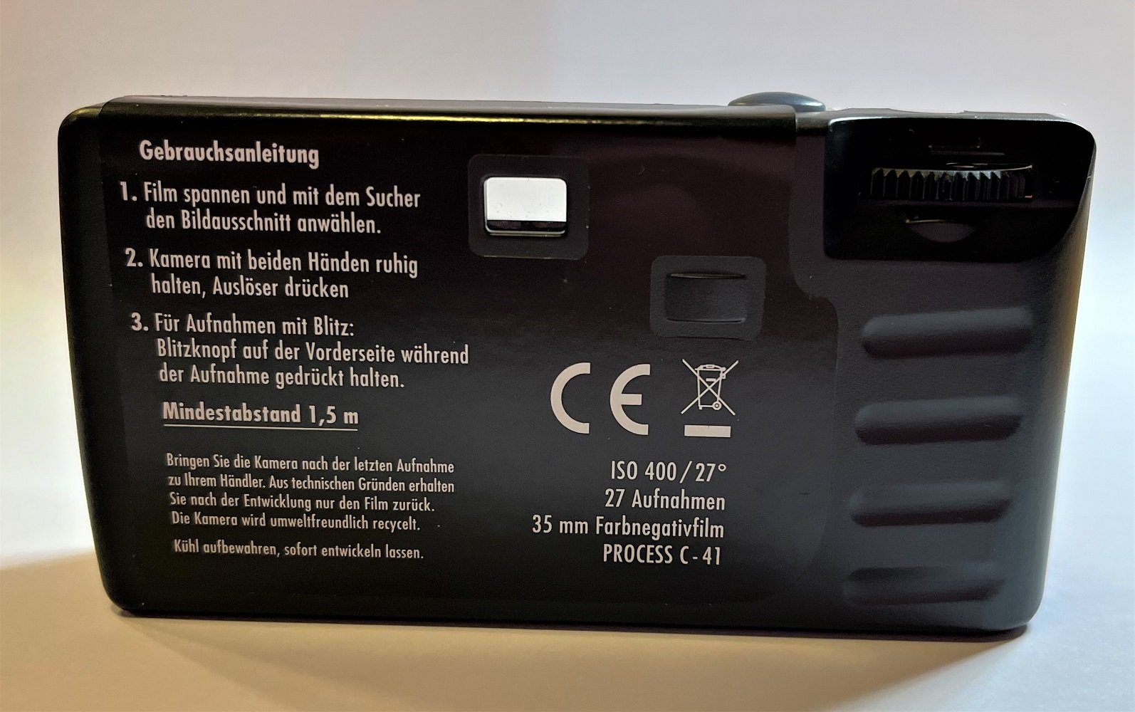 TopShot 8 x Einwegkamera Hochzeit Amore Rot Einwegkamera