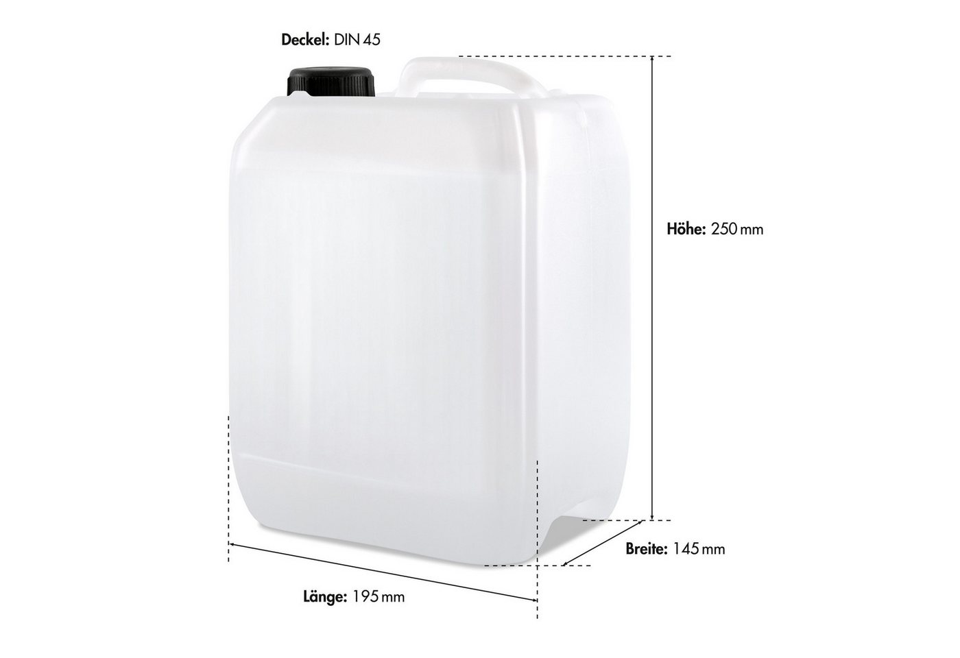 Thumbnail - Höfer Chemie GmbH 4x 5 L Zitronensäure 50% flüssig Grundreiniger