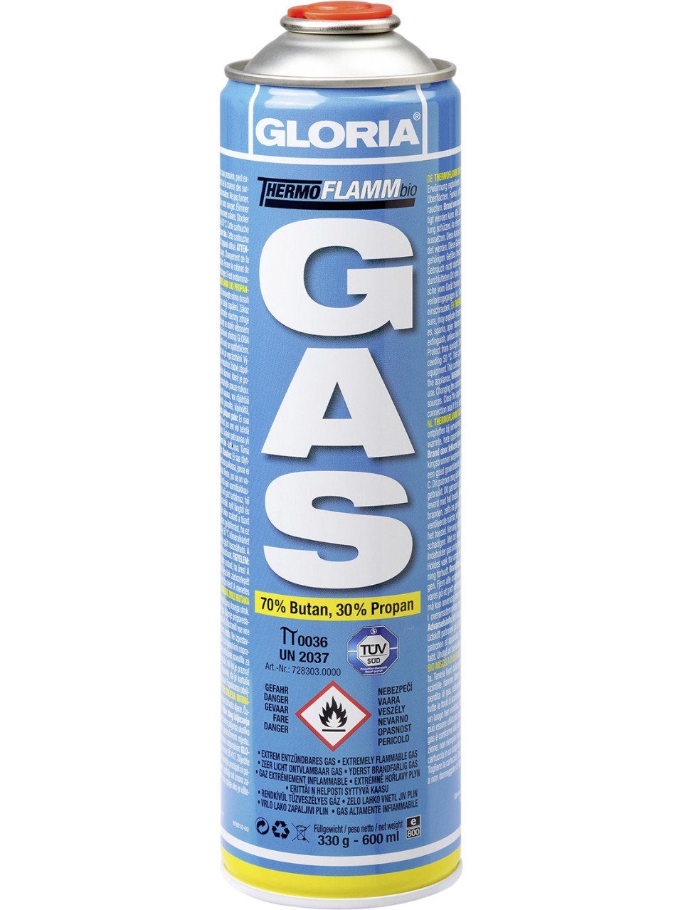 Gloria Gas Gloria Thermoflamm bio Ersatz-Gaskartusche für