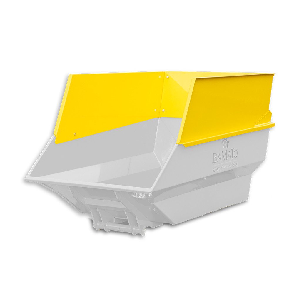 BAMATO Motorschubkarre - Bordwanderhöhung für Mini Transporter MTR-500REPRO, 1-tlg., Erhöhung, Aufbau für Mulde