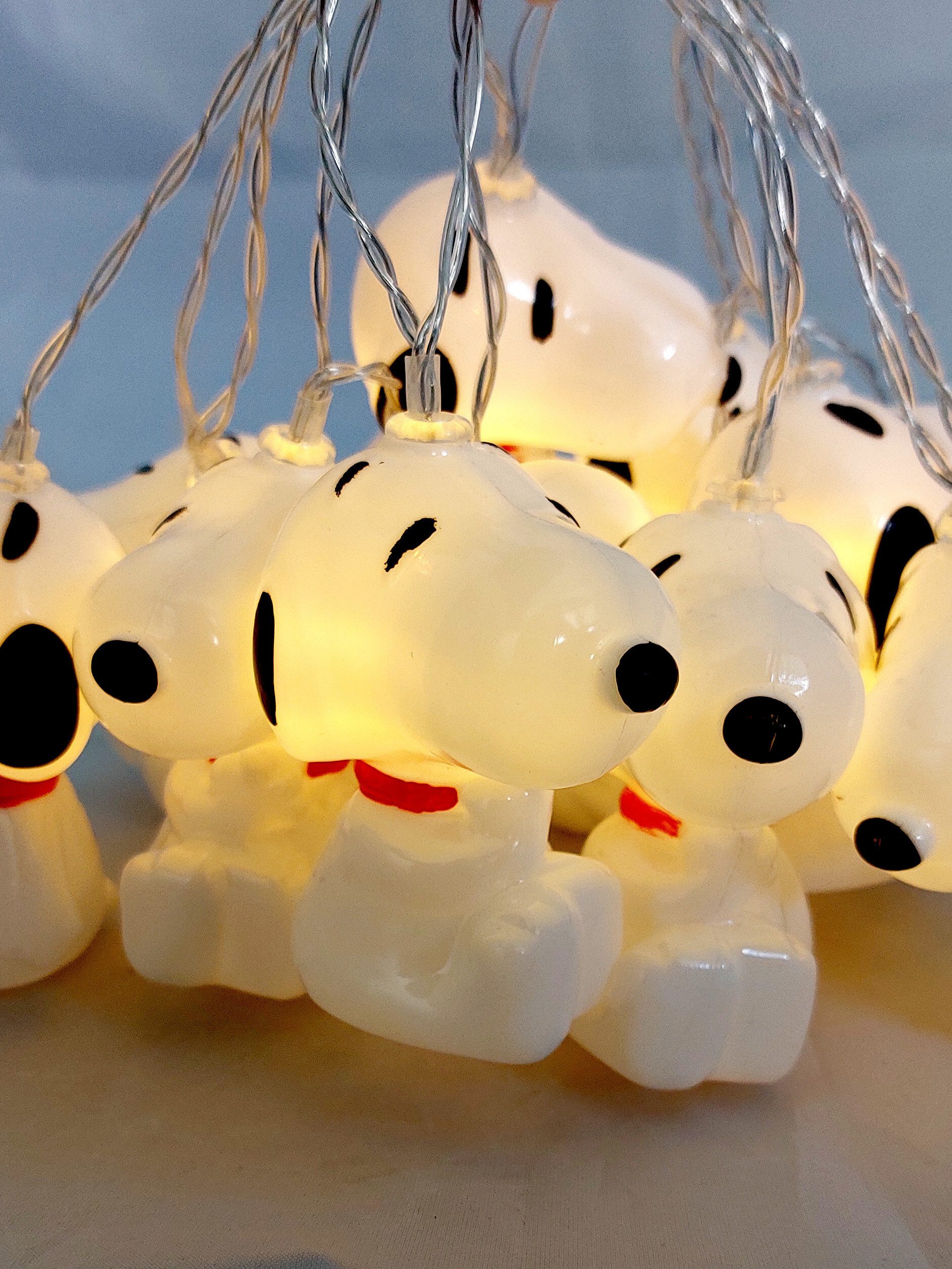 United Labels® LED-Lichterkette Peanuts Snoopy LED Lichterkette 2m 10 LEDs günstig online kaufen