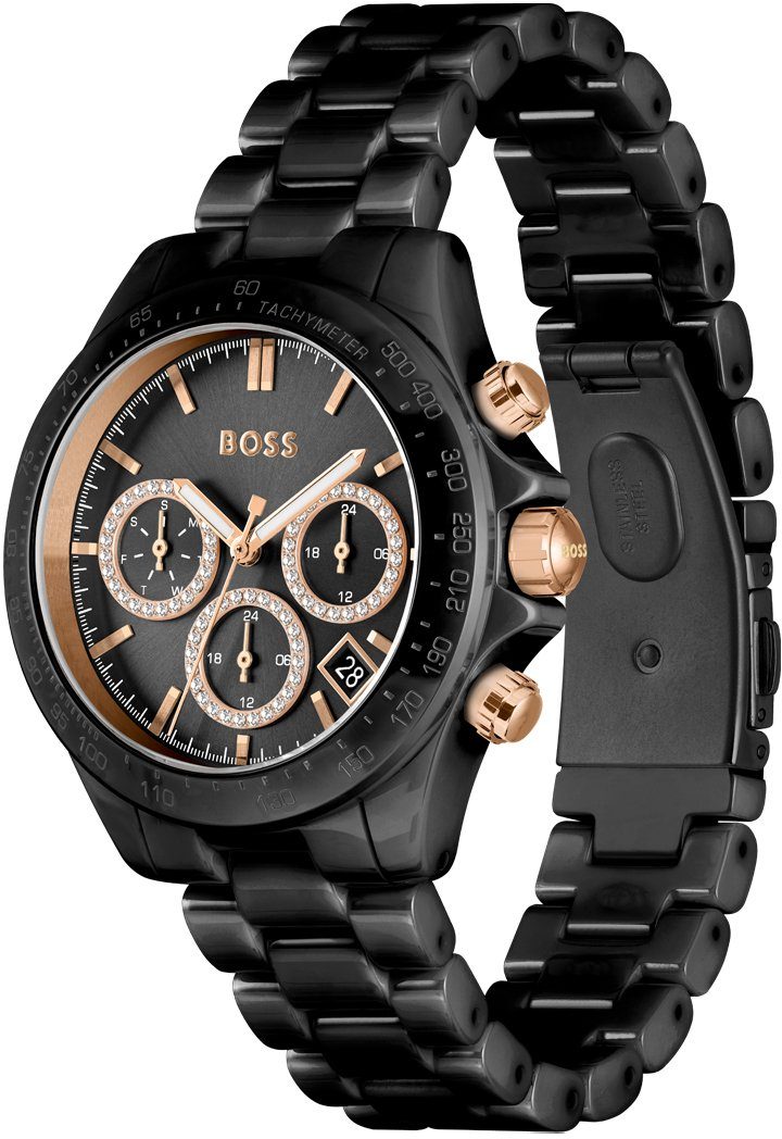 BOSS Multifunktionsuhr NOVIA CERAMIC 1502633, Quarzuhr, günstig online kaufen