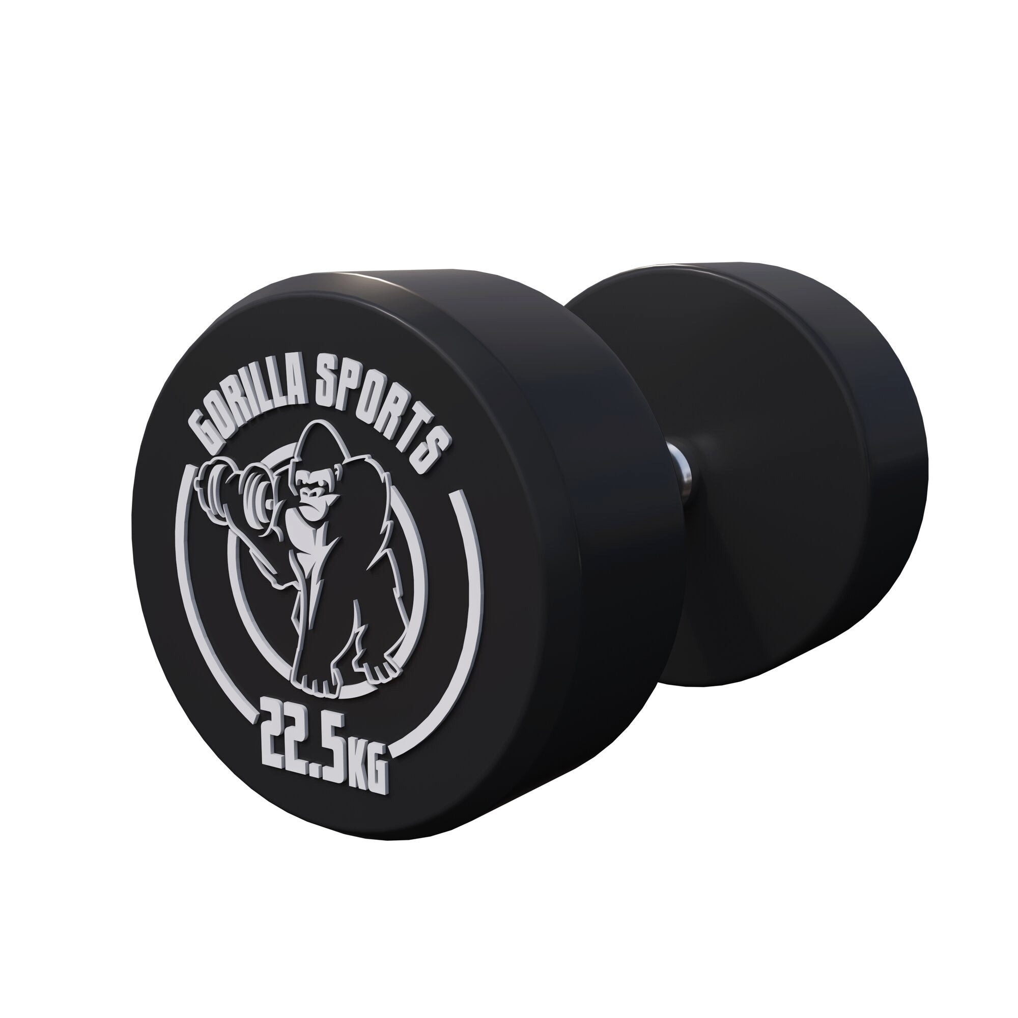 GORILLA SPORTS Kompakthantel Kurzhantel Gummi 2,5 - 40 kg