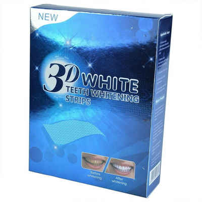 MAVURA White Stripes »5D WHITE Zahnweiß Zahnaufhellung Streifen 5D Whitestrips Weiss Zähne Bleaching Weiße Zähne Zahn Bleaching Streifen«