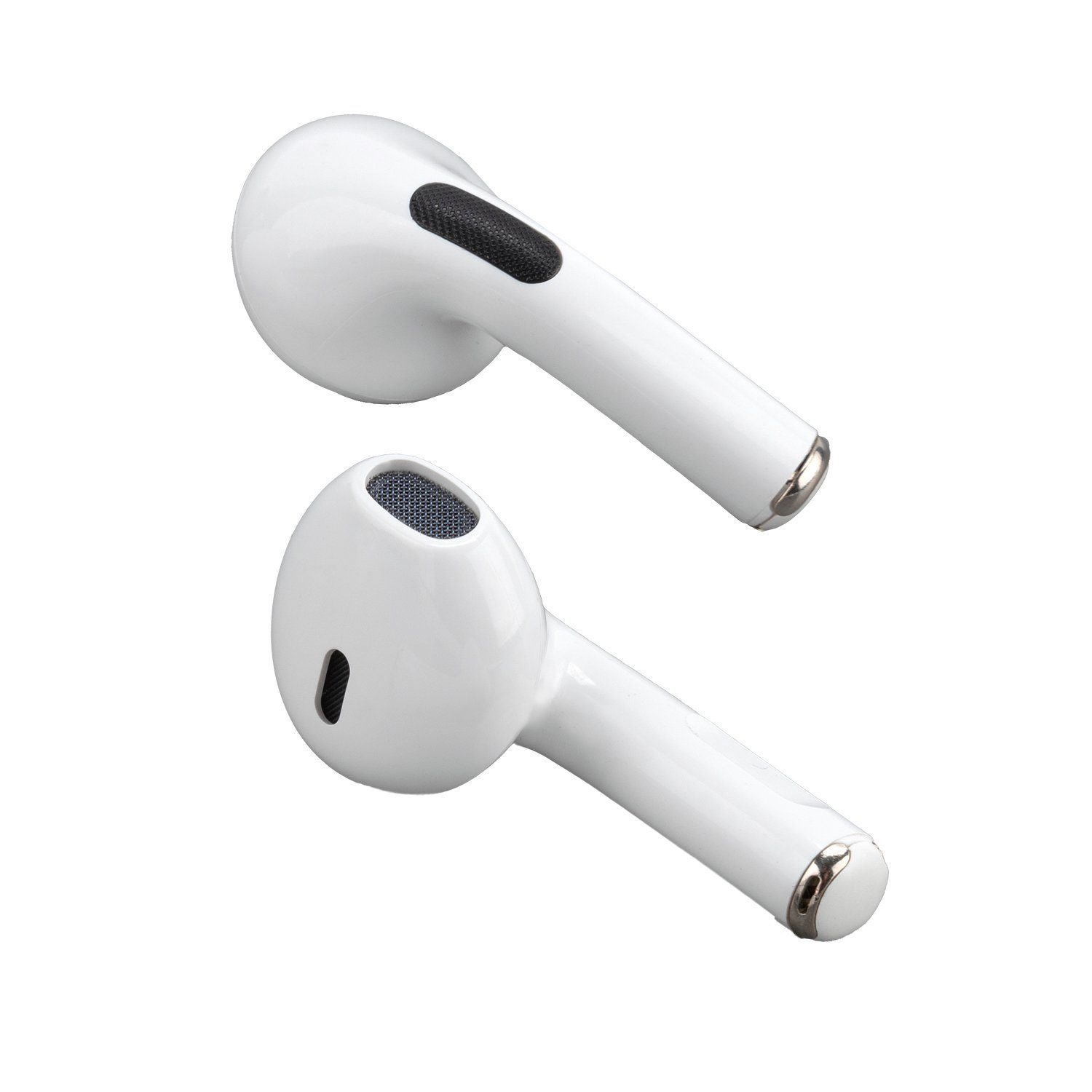 Google Stereo Pro SkyPods weiß 3 Wireless Jahre (Sprachsteuerung, Bluetooth, Siri, Headset Assistant, True höhenverstellbar, Headset 4smarts Herstellergarantie)