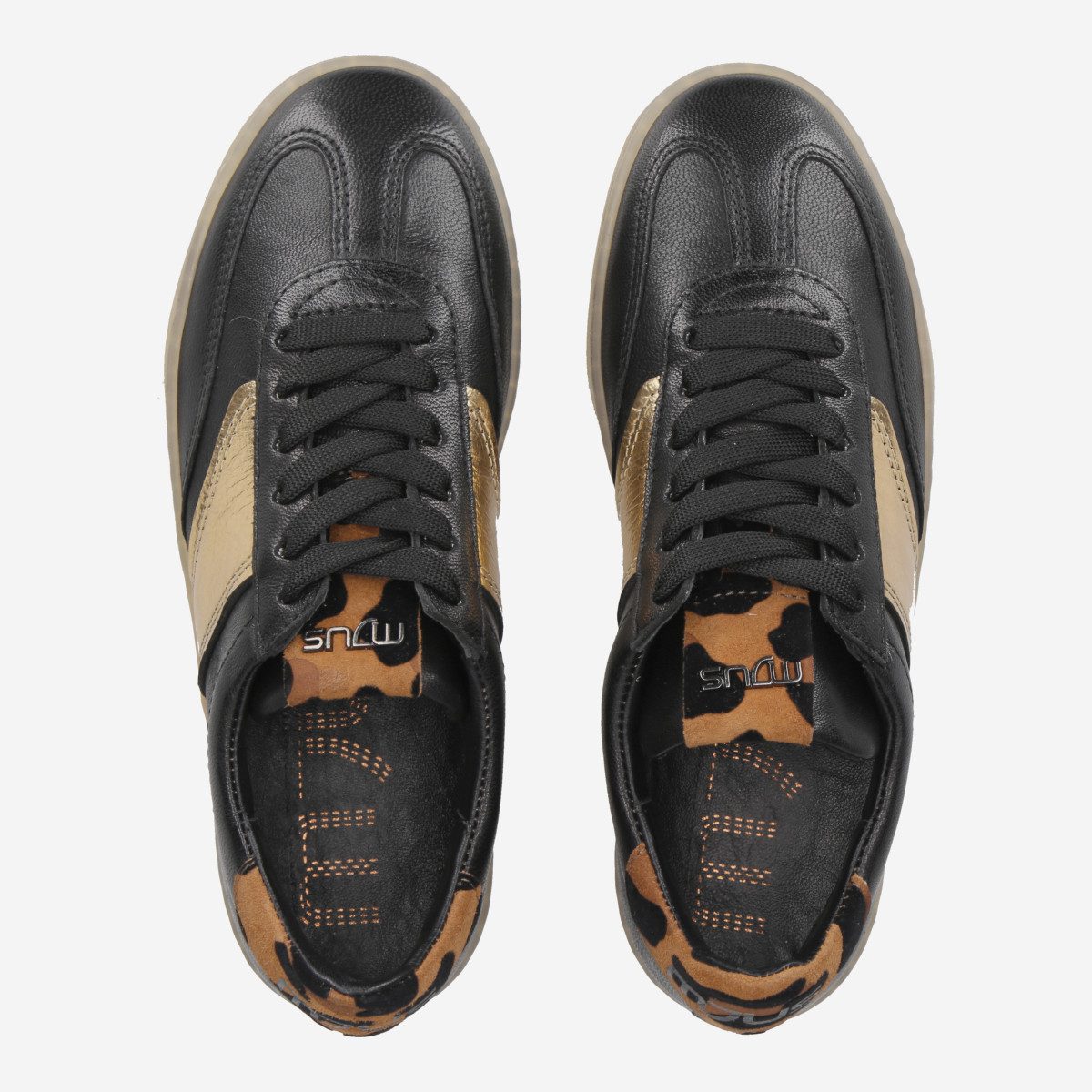 Mjus MJUS T94132 0002 NERO LEO, Sneaker in Schwarz für Damen Sneaker