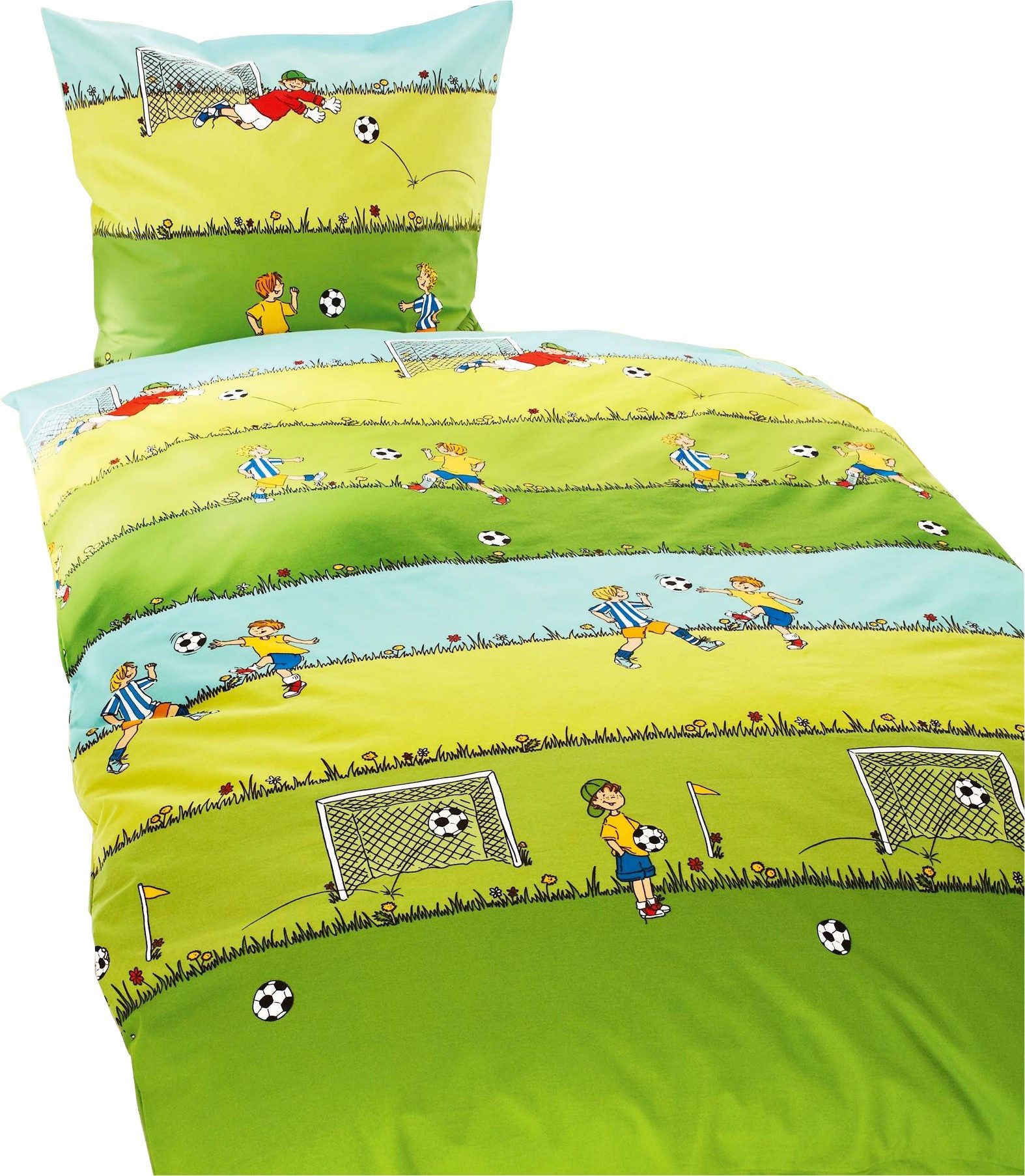 BIERBAUM Kinderbettwäsche JACK by Bierbaum Kinder Biber Bettwäsche 2 tg 135x200cm versch. Motive, Biber, 2 teilig, supersüßes Kinderdesign, 100% Baumwolle, besonders atmungsaktiv