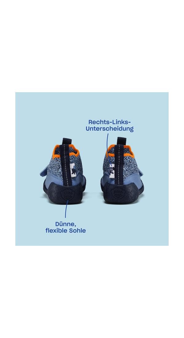 Affenzahn Knit Toddly Lauflernschuh nach Barfußschuhprinzip