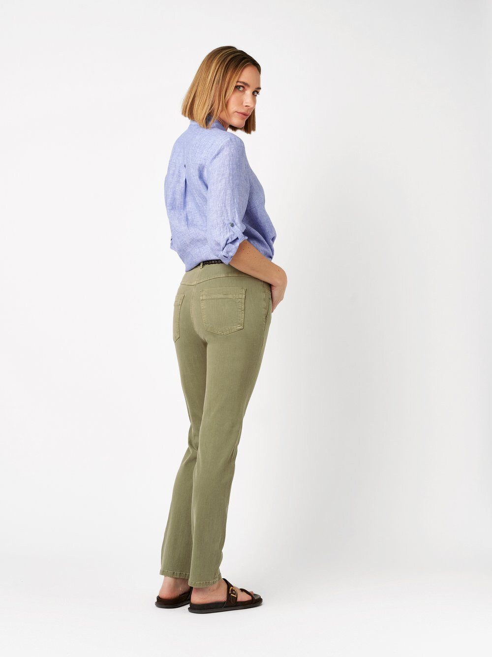 TONI Slim-fit-Jeans Be Loved mit hohem Bund