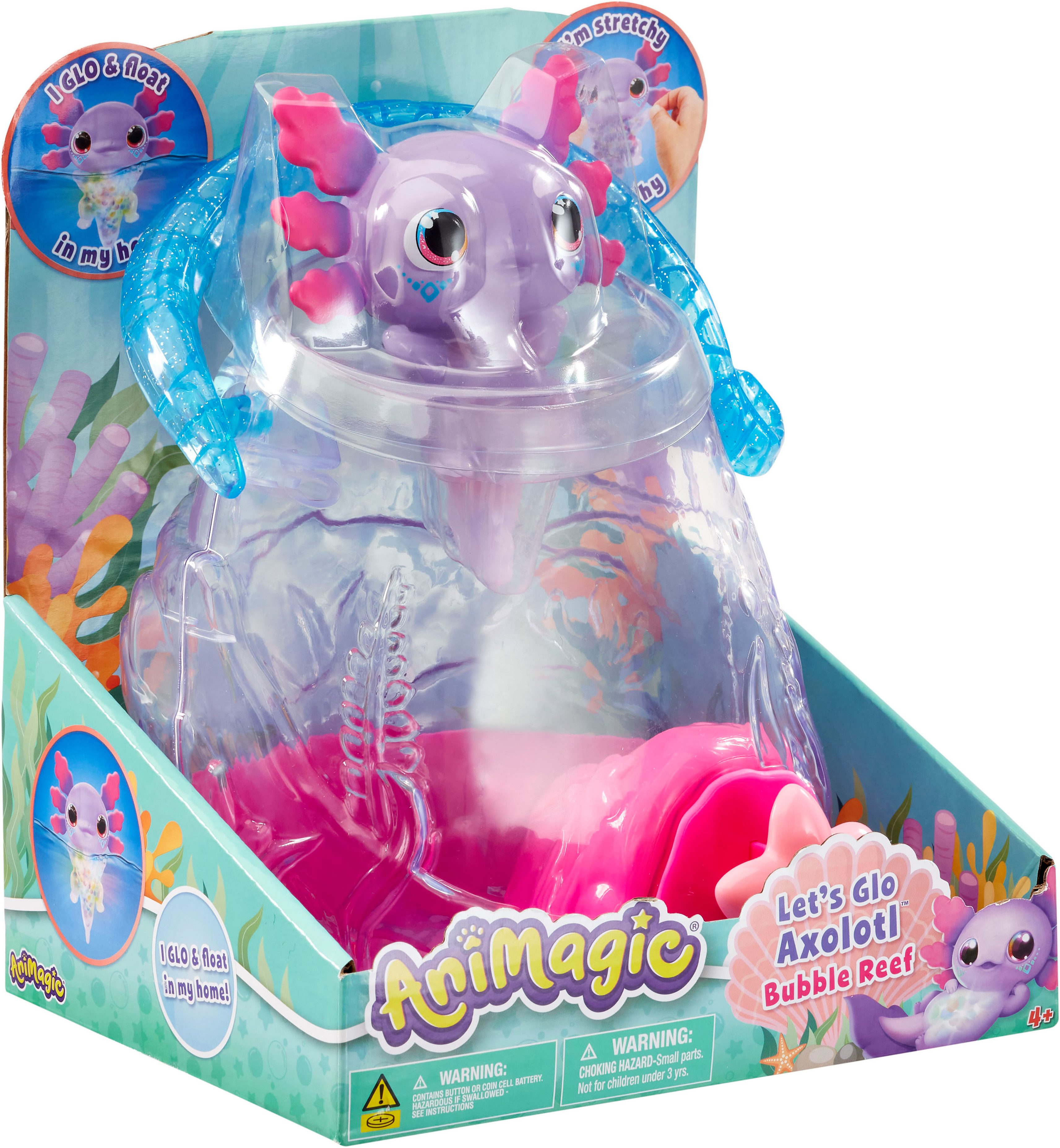 Goliath® Spielwelt Animagic, Let's glo Axolotl, Axolotl Aquarium