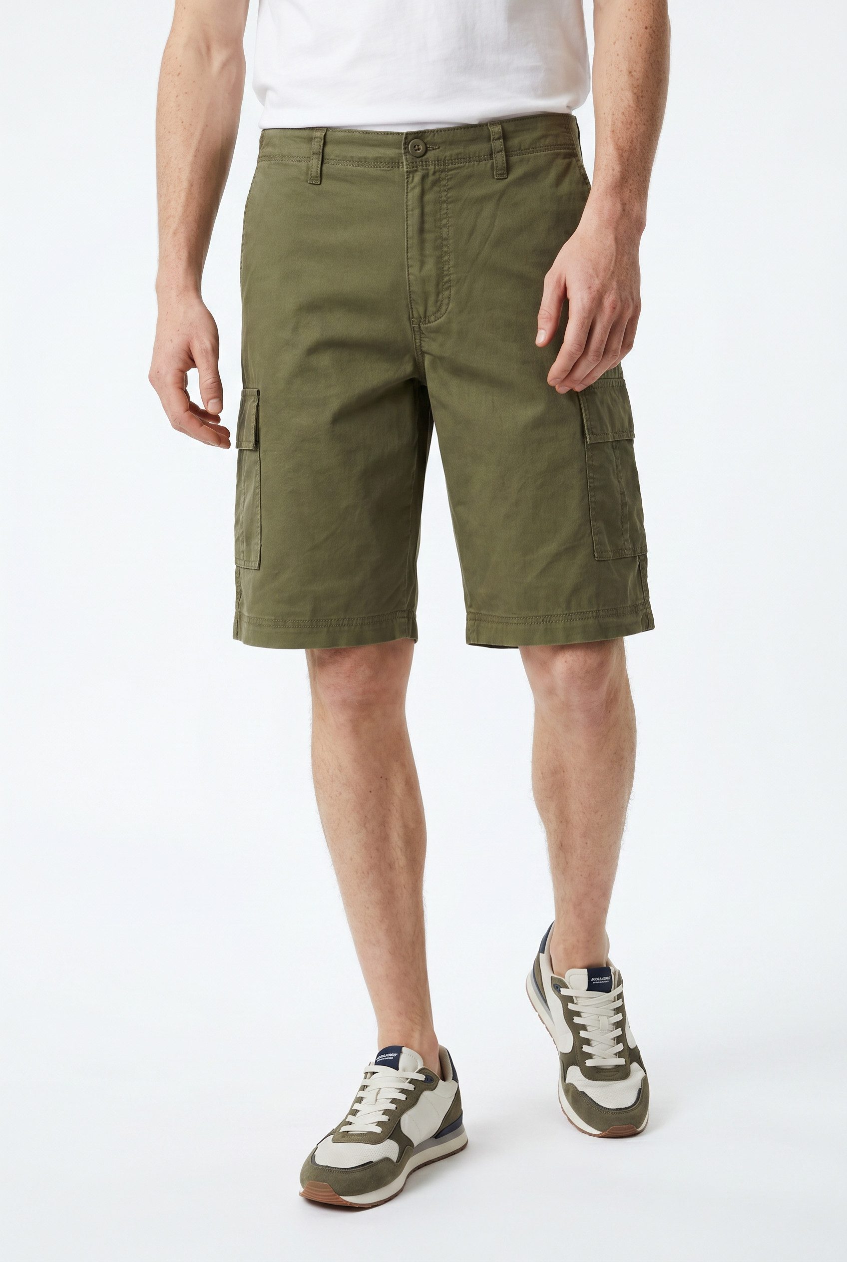 Jack & Jones Cargoshorts JPSTCOLE MATTY CARGO SHORT MID
