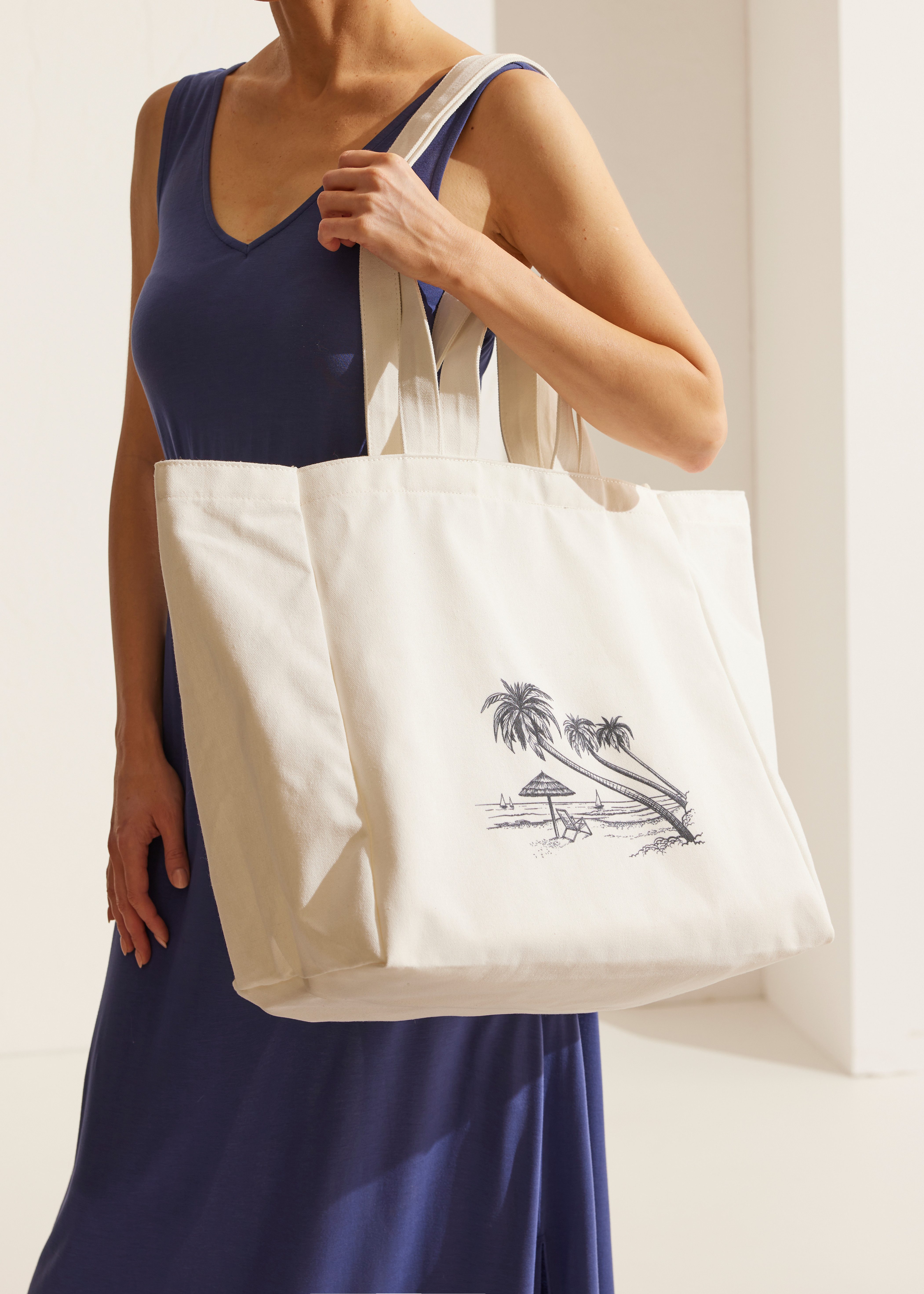 Vivance Shopper Strandtasche, Sommertasche, Schultertasche, Badetasche mit günstig online kaufen