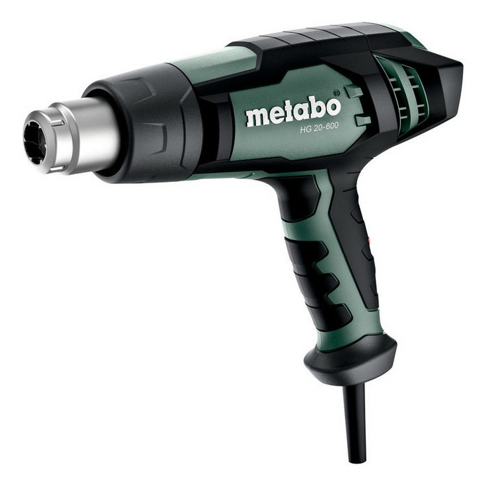 metabo Heißluftgebläse HG 20-600, In metaBOX mit Breitstrahl- und Reflektordüse