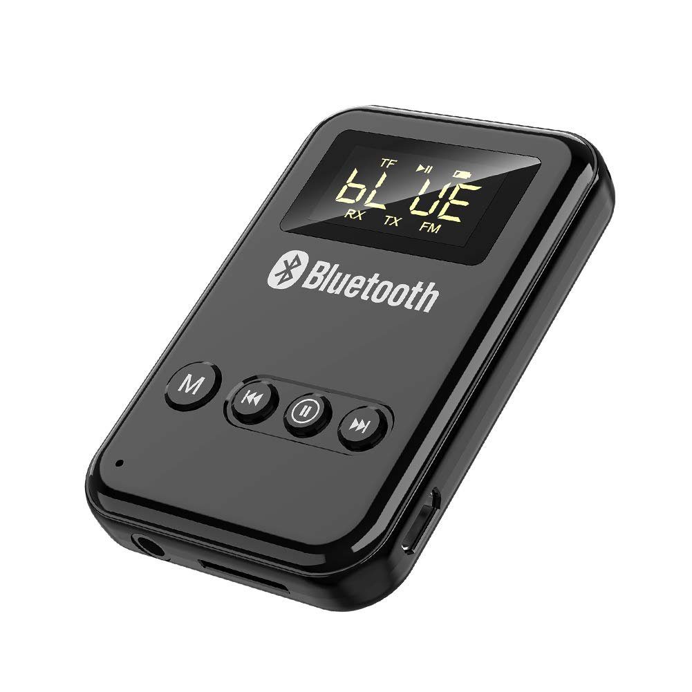 Housruse »Bluetooth-Adapter Audio 5.0 Sender, 3 in 1 Sender-Adapter  LCD-Display« Bluetooth-Adapter 3,5-mm-Klinke zu 3,5-mm-Klinke, Drei-in-Eins- Bluetooth-Adapter