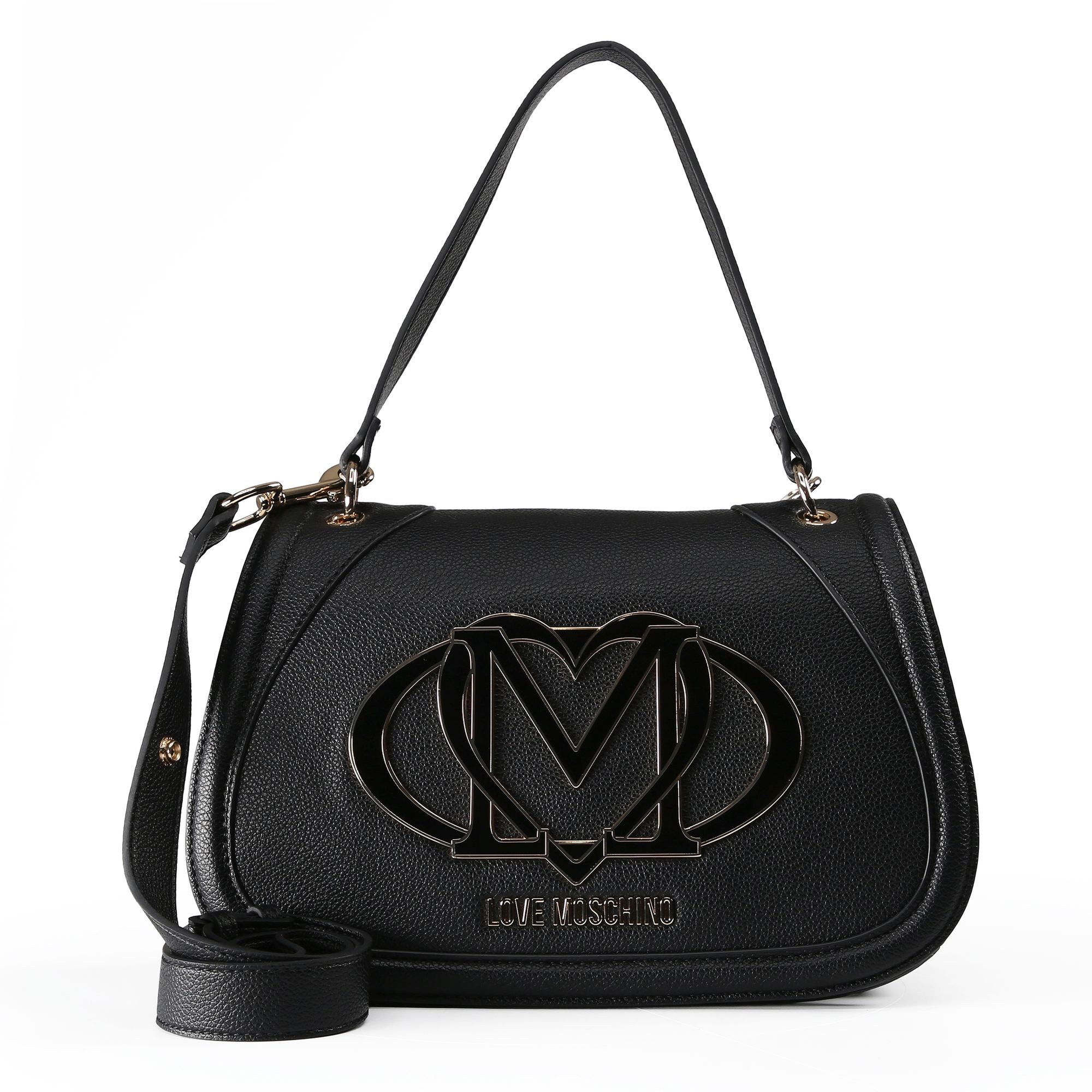 LOVE MOSCHINO Schultertasche Logo, Polyurethan
