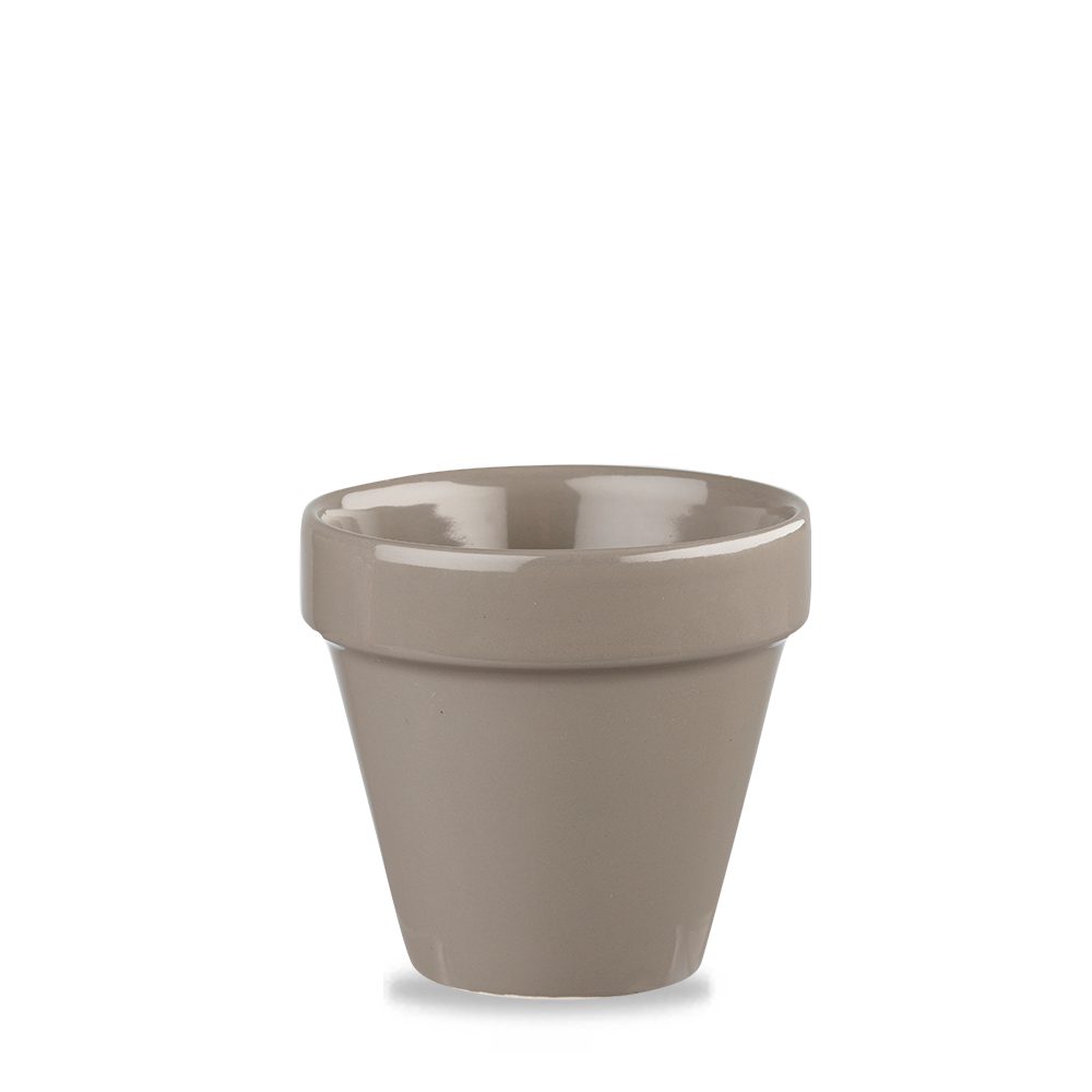 Schale Super Vitrified Pebble Blumentopf 10,4Cm/ 48,3Cl, 6 Stück