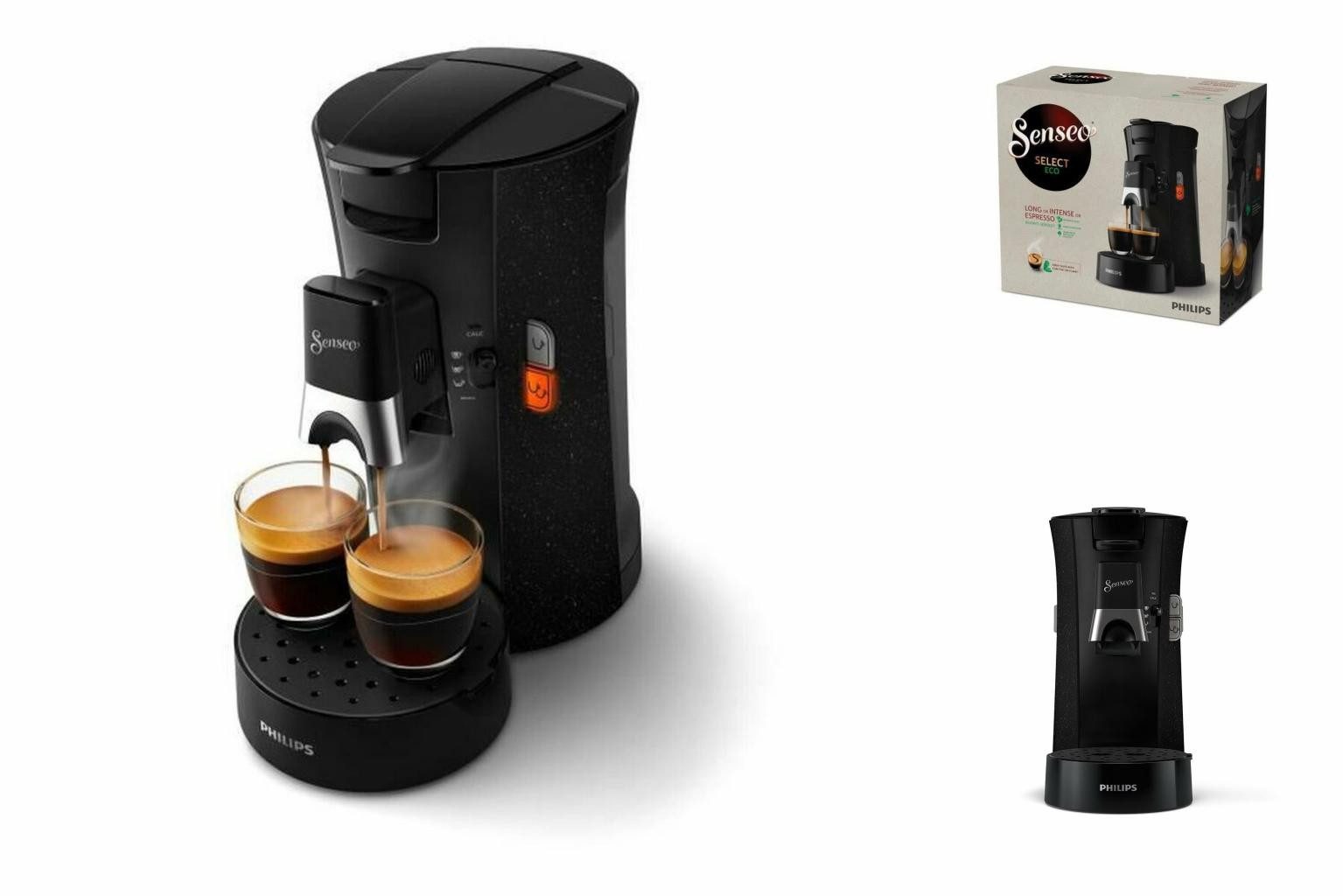 Philips Kapselmaschine Kapsel Kaffeemaschine Philips Senseo Select Eco CSA24021 1450 W