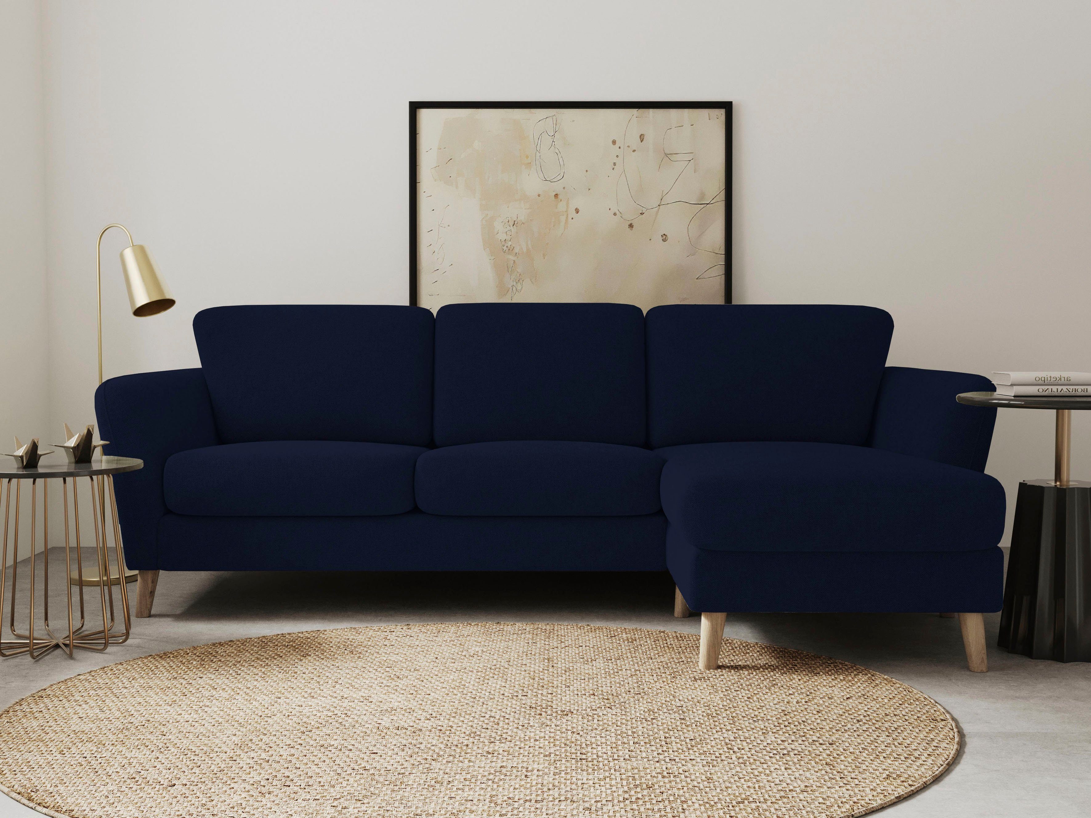 Home affaire Ecksofa MARSEILLE (242/152cm),L-Form, Rec. günstig online kaufen