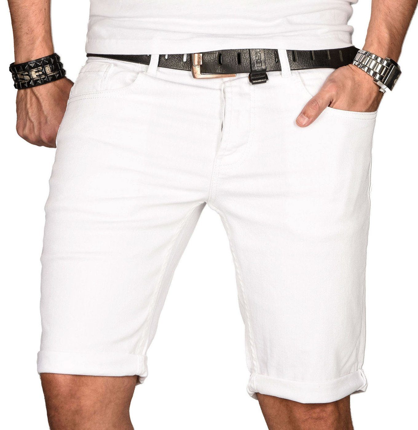 Alessandro Salvarini Shorts ASCesare Stretch mit günstig online kaufen