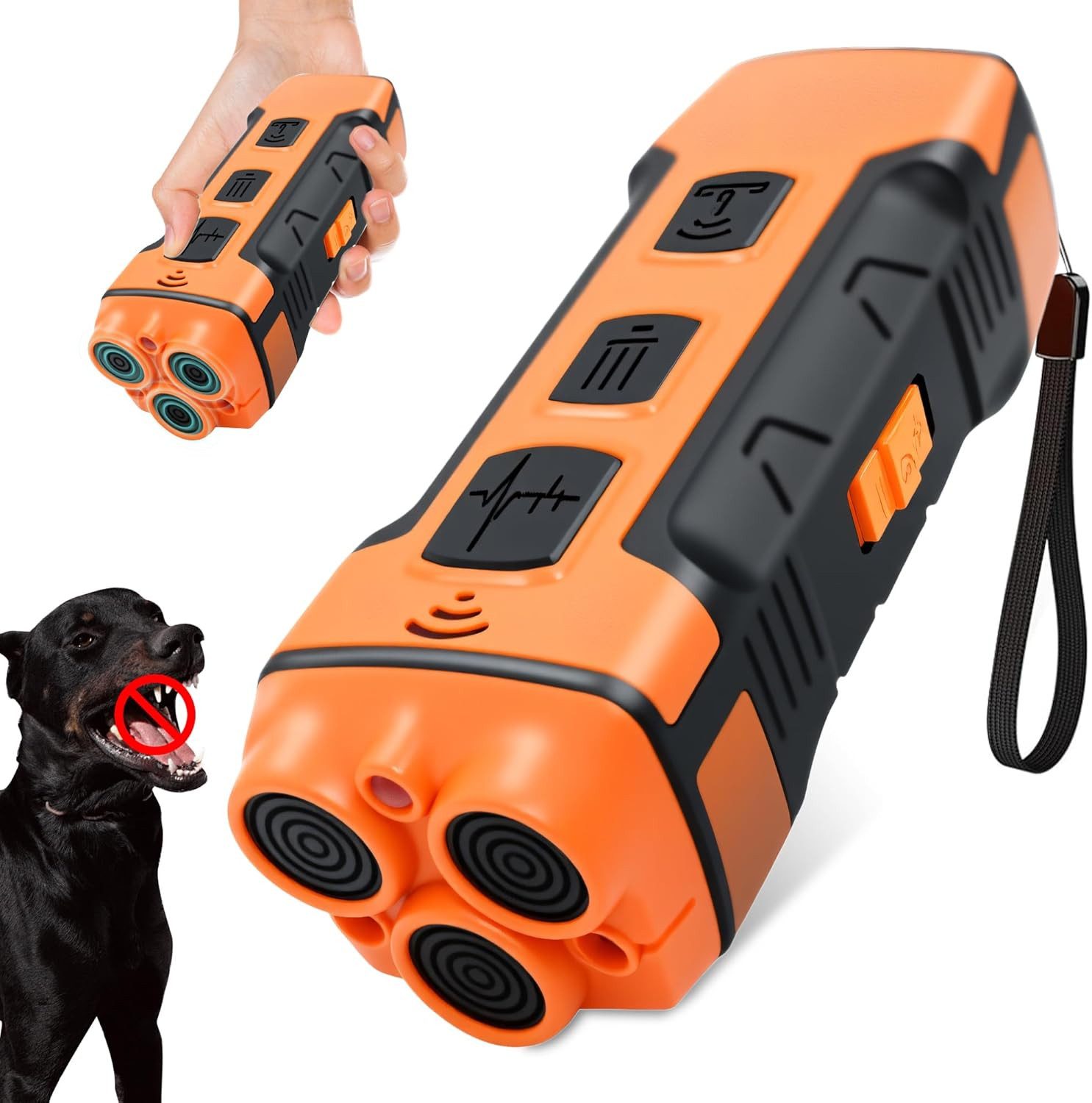 ibettertec Ultraschall-Tierabwehr Ultraschall-Tierabwehr mit LED-Taschenlam günstig online kaufen