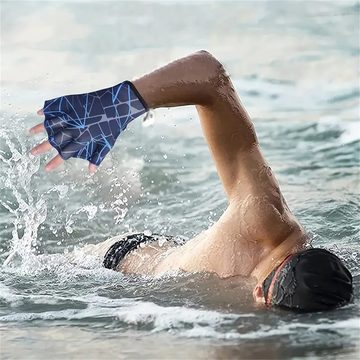 RefinedFlare Schwimmhilfe 1 Paar Schwimmflossen (Wassersport-Training und -Übungen), Unisex-Flossenhandschuhe für