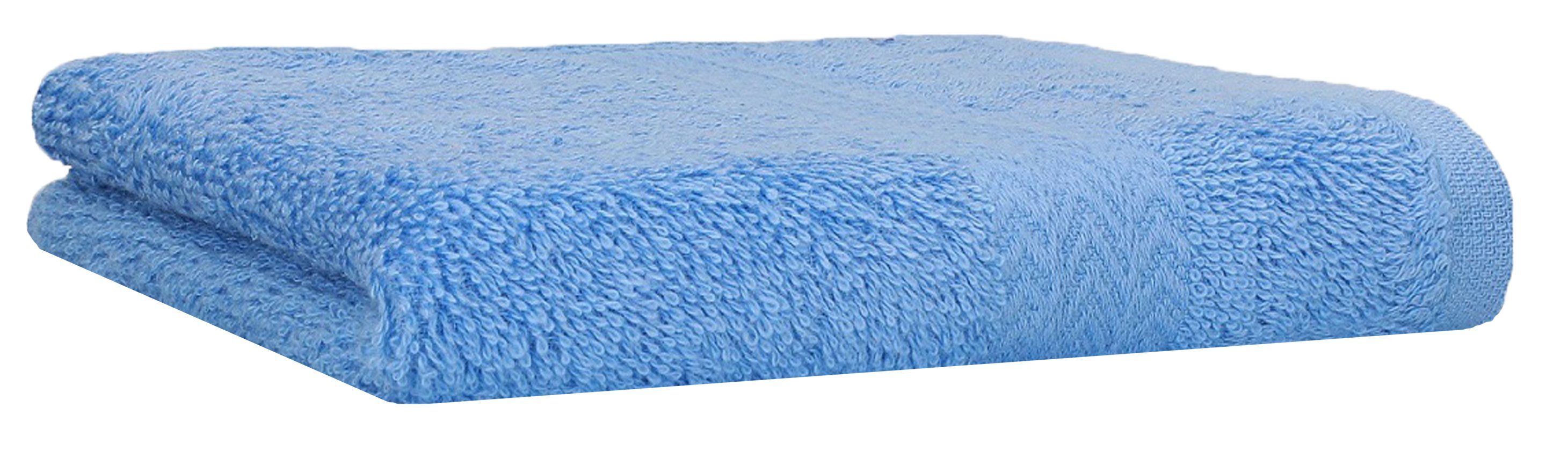 Gästehandtücher Gästehandtücher 30x50 Betz Farbe dunkelblau cm Gästetuch-Set Stück Baumwolle 10 hellblau, und 100% Premium 100% (10-St) Baumwolle