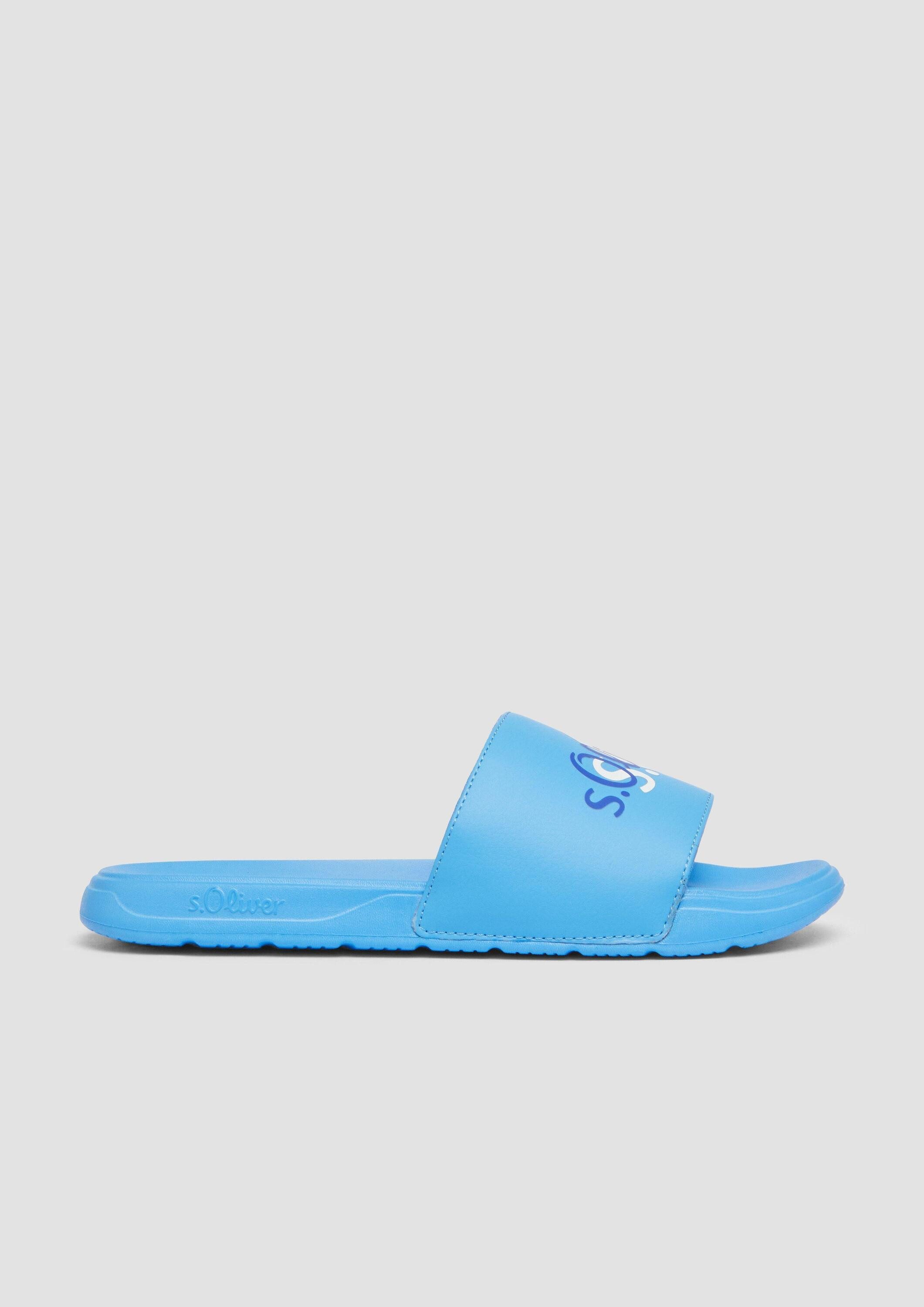 s.Oliver Pantoletten Slipper Pantoletten mit Logo
