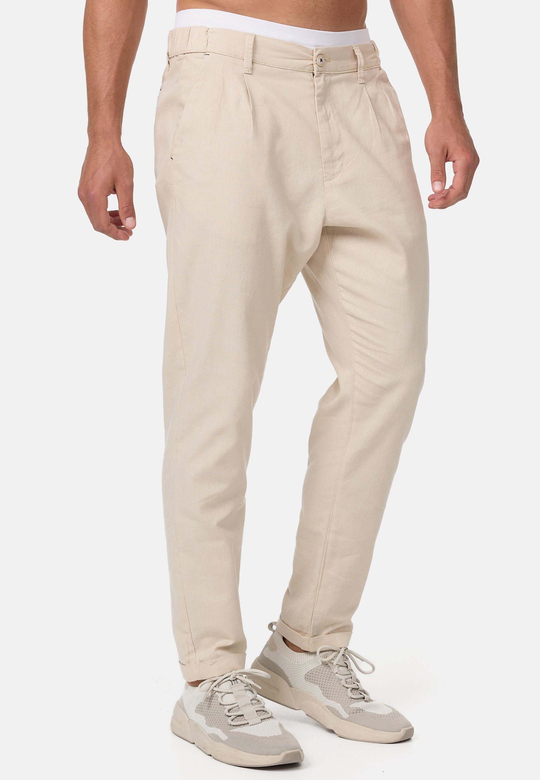 Indicode Stoffhose Herren Cunningham Herrenhose Freizeithose Männer