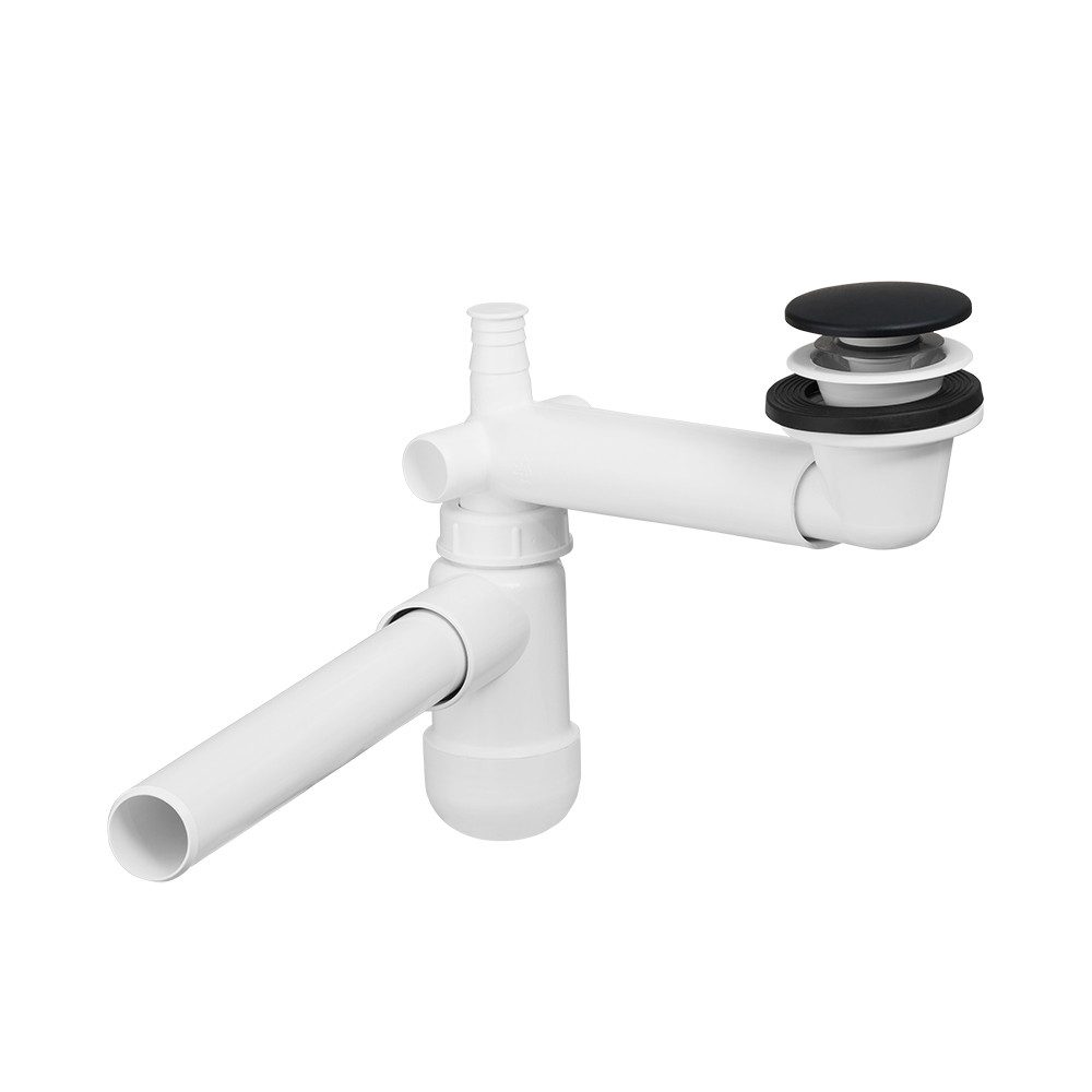 Lomadox Ablaufgarnitur SIPHON-56 Siphon für eingelassene günstig online kaufen