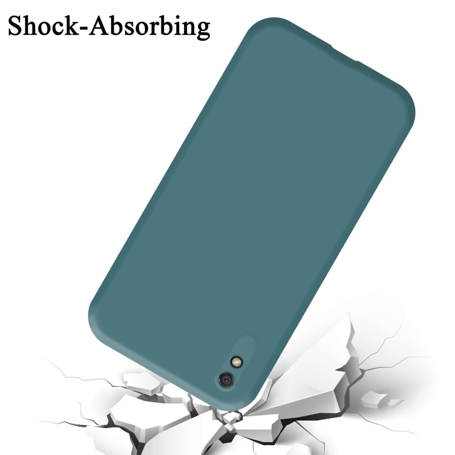 Cadorabo Handyhülle für Xiaomi RedMi 9A / RedMi 9AT Hülle Xiaomi RedMi 9A / RedMi 9AT, Flexible Hülle TPU Silikon Schutzhülle Back Cover Case