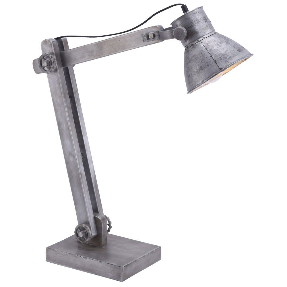 etc-shop Schreibtischlampe, Leuchtmittel nicht Tischlampe Tischleuchte inklusive, Schnurschalter Leseleuchte
