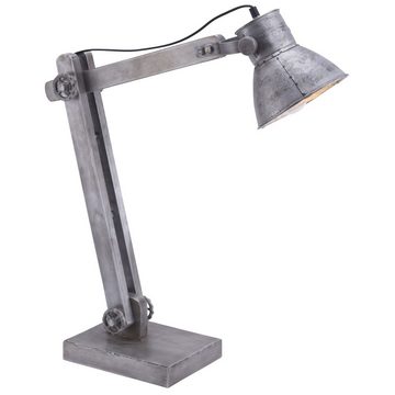 etc-shop Schreibtischlampe, Leuchtmittel nicht inklusive, Tischleuchte Tischlampe Schnurschalter Leseleuchte