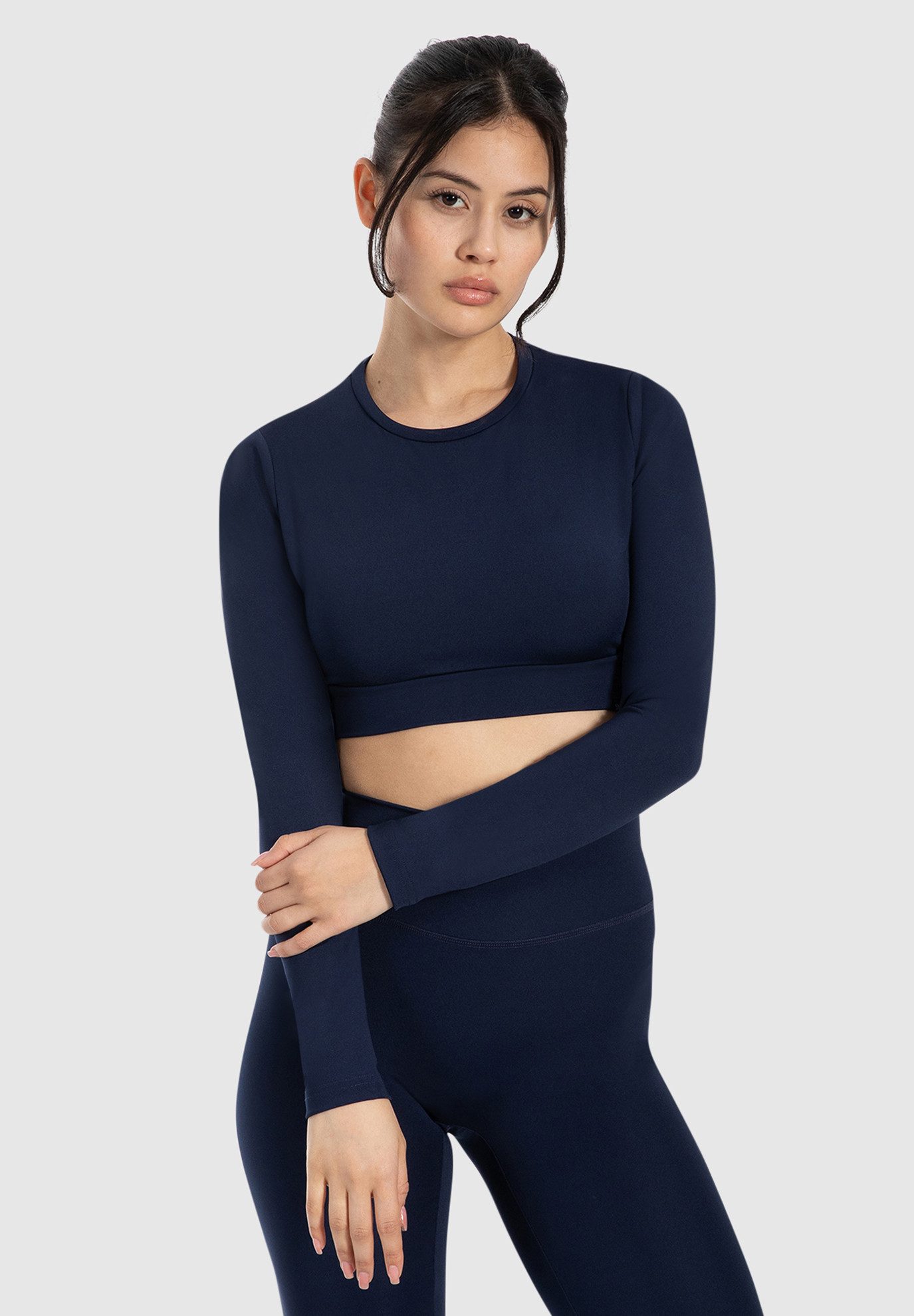 Smilodox Longsleeve Tisha, Cropped Sportshirt, Funktionsshirt günstig online kaufen