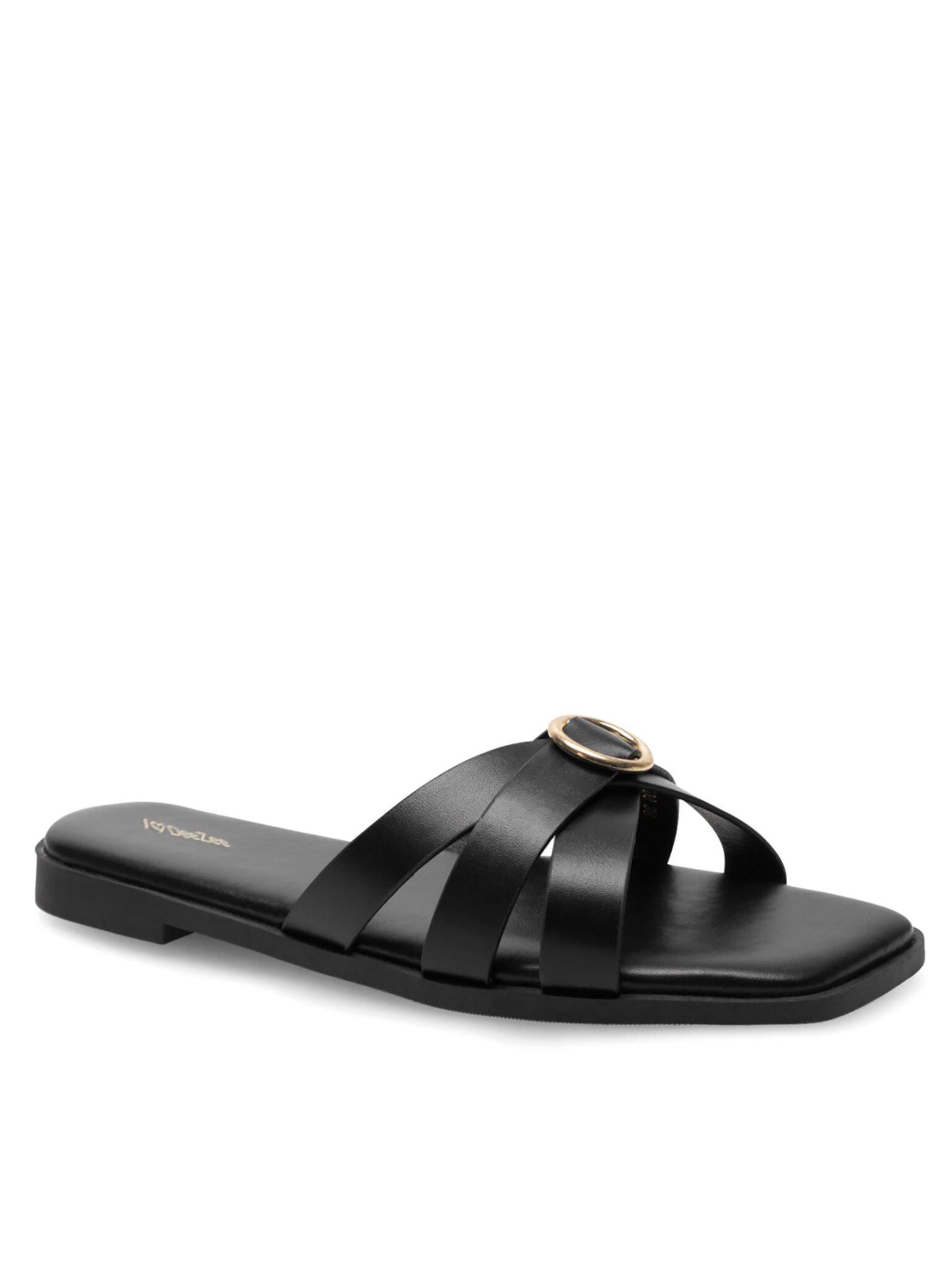 DeeZee Pantoletten KLE1004-109 Schwarz Pantolette günstig online kaufen