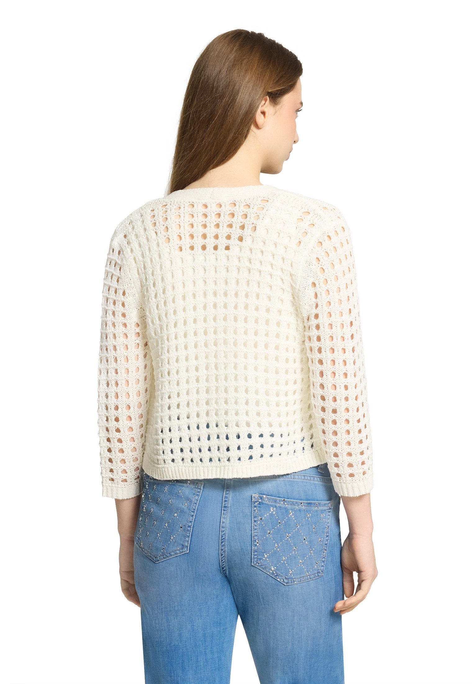 Betty Barclay Strickjacke Damen mit Effektgarn (1-tlg)