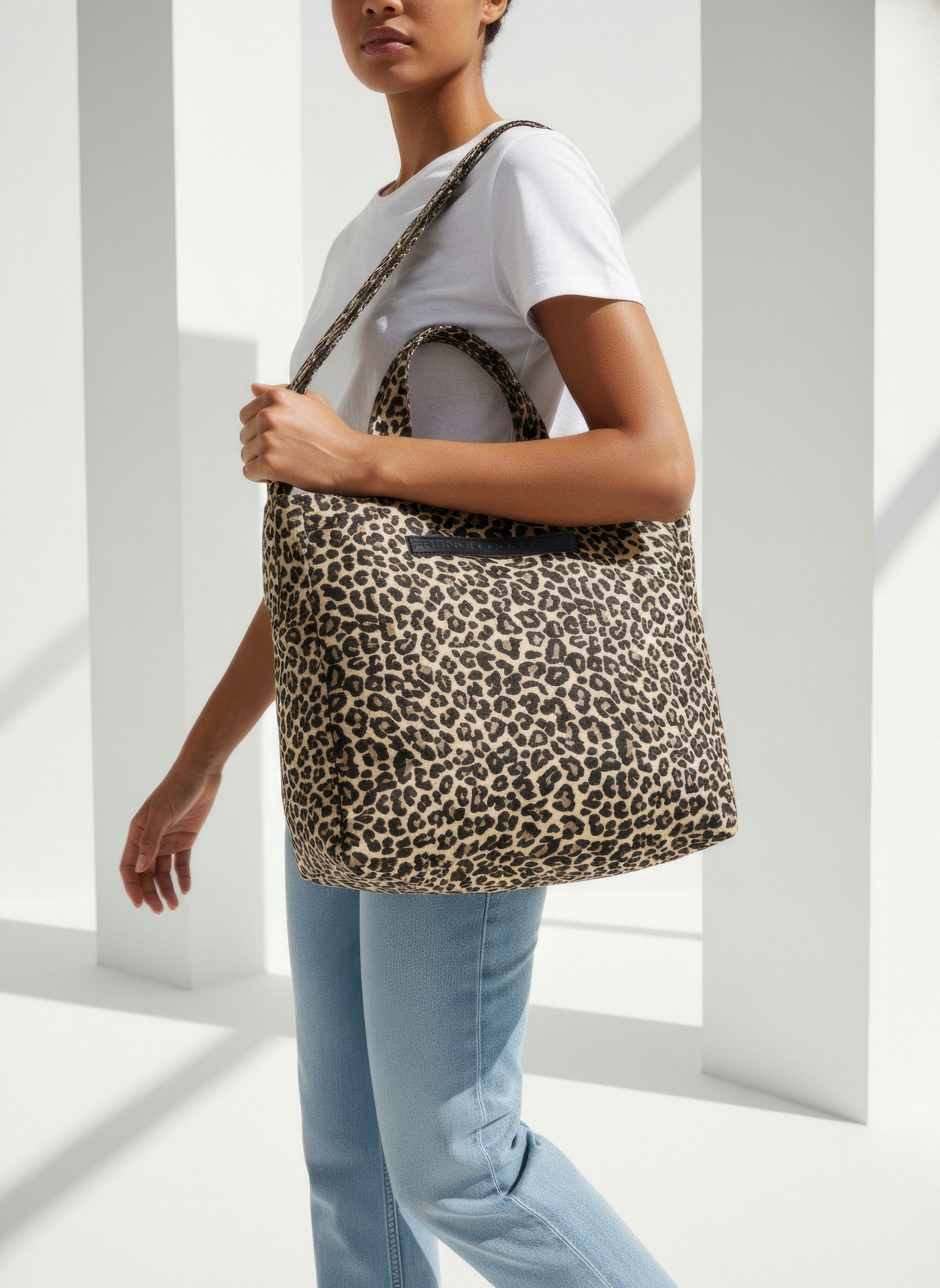 French Connection Shopper Strandtasche, Schultertasche, Handtasche, Trageta günstig online kaufen