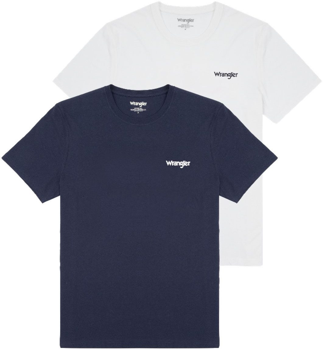 Wrangler T-Shirt Sign Off (Set, 2-tlg., günstig online kaufen
