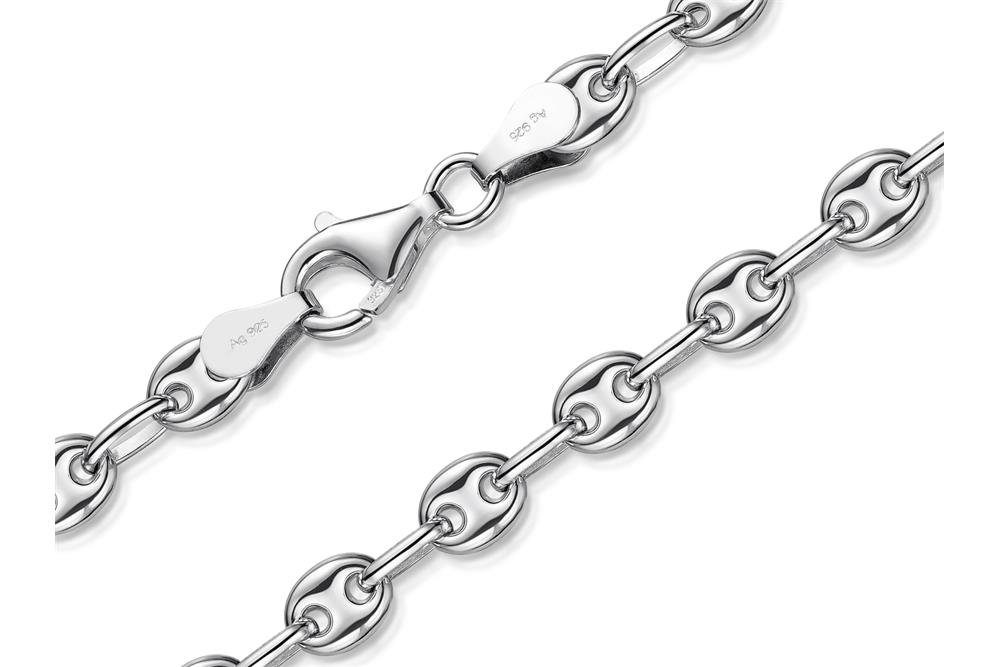 Silberkettenstore Silberkette Kaffeebohnenkette 5mm - 925 Silber günstig online kaufen